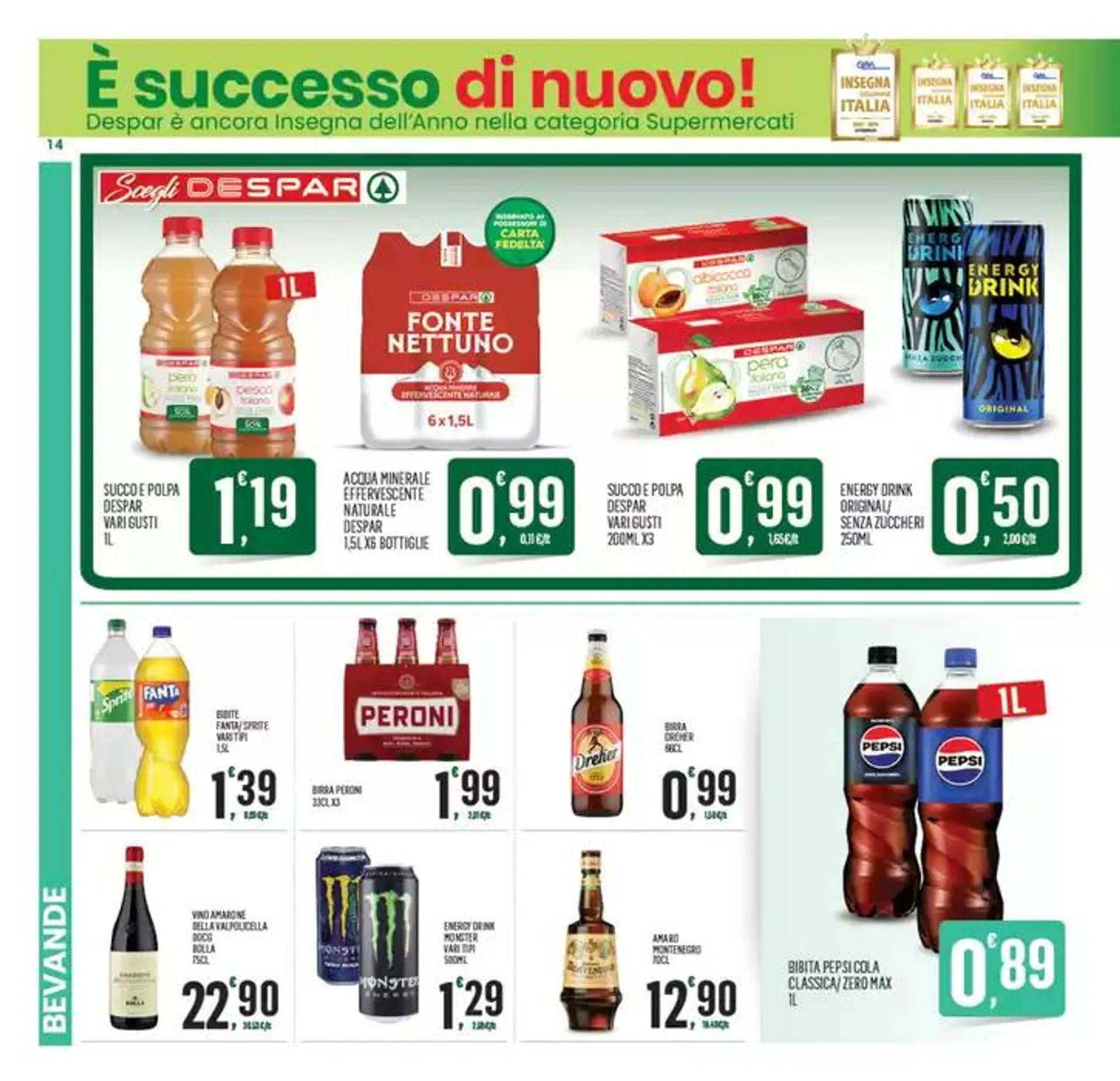 Super offerte da 14 ottobre a 23 ottobre di 2024 - Pagina del volantino 14