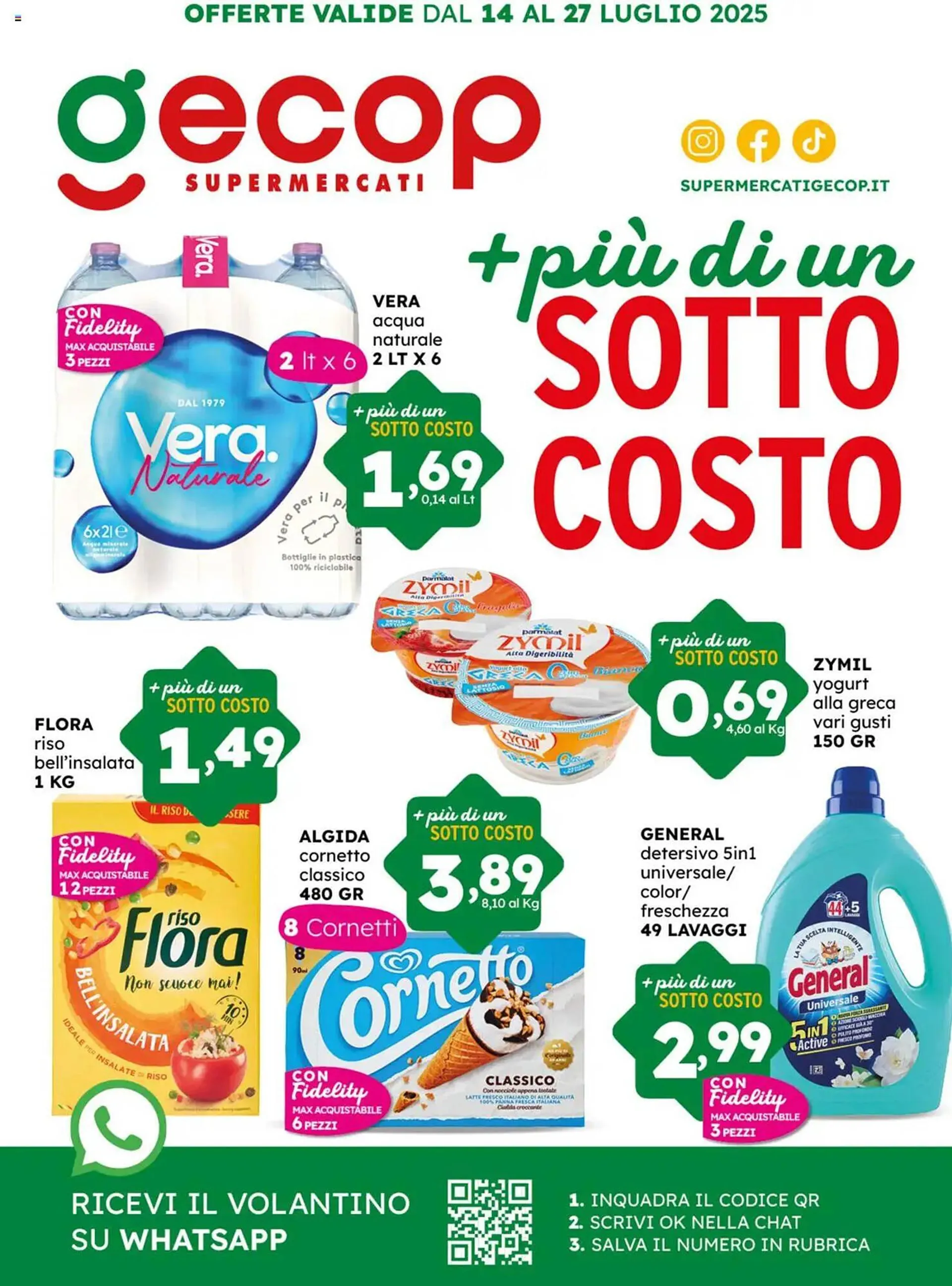 Volantino Gecop da 14 luglio a 27 luglio di 2025 - Pagina del volantino 1