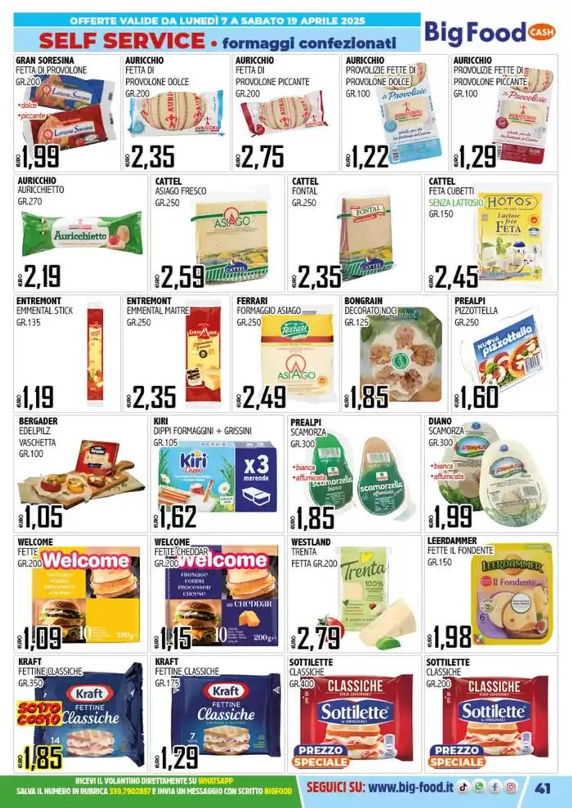 Buona Pasqua da 7 aprile a 19 aprile di 2025 - Pagina del volantino 41