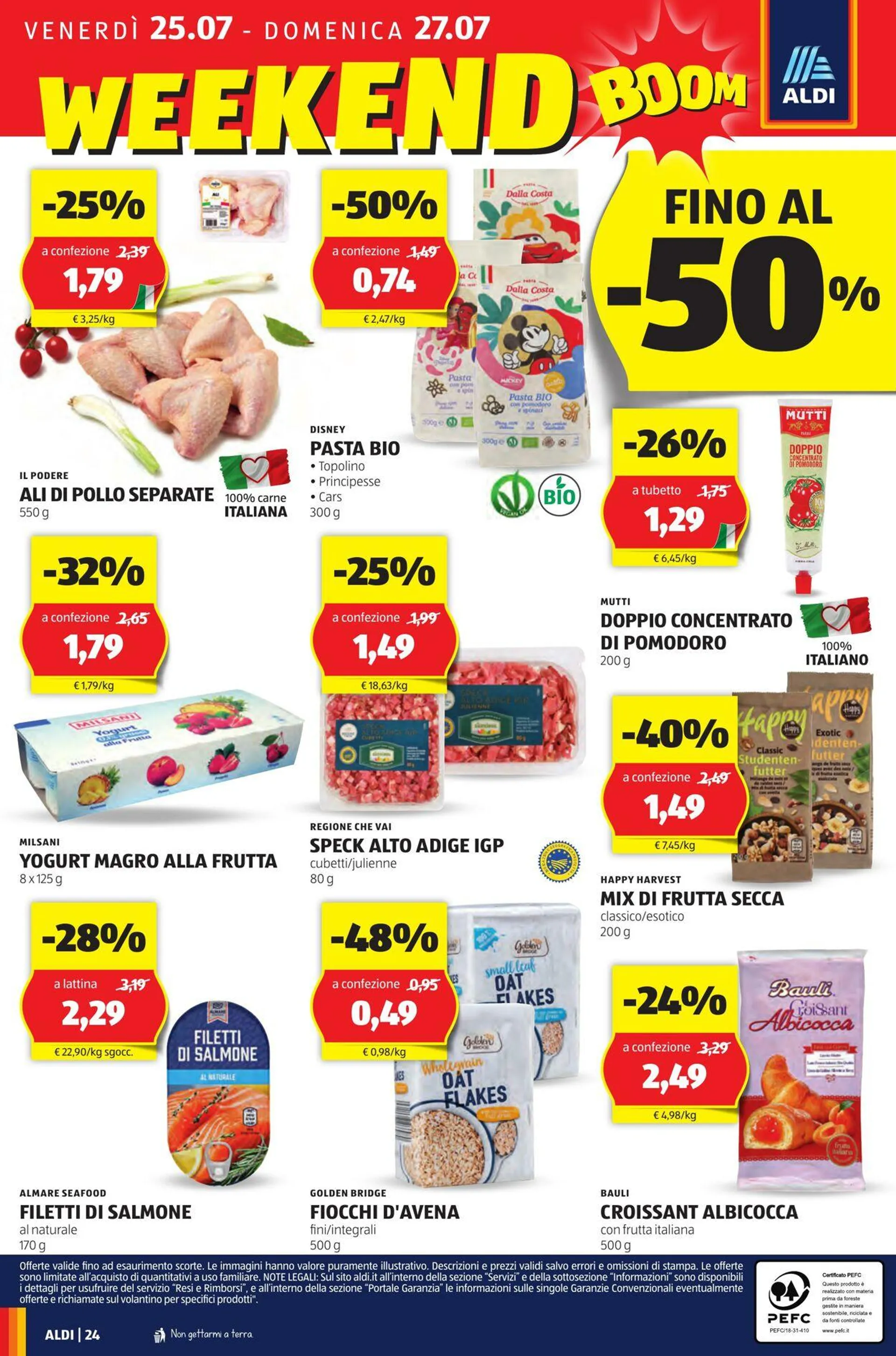 Aldi Volantino attuale da 21 luglio a 27 luglio di 2025 - Pagina del volantino 24
