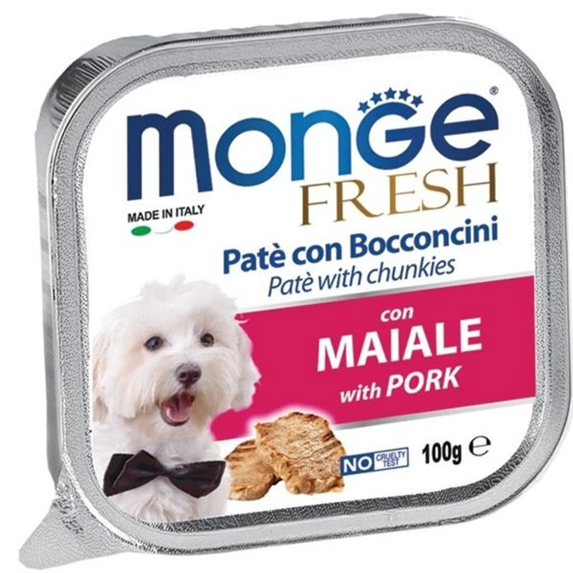 Monge - Fresh Patè e Bocconcini con Maiale