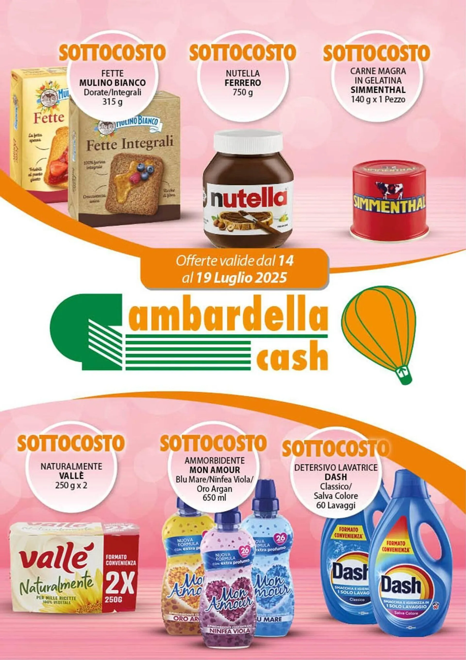 Volantino Gambardella Cash da 14 luglio a 19 luglio di 2025 - Pagina del volantino 1