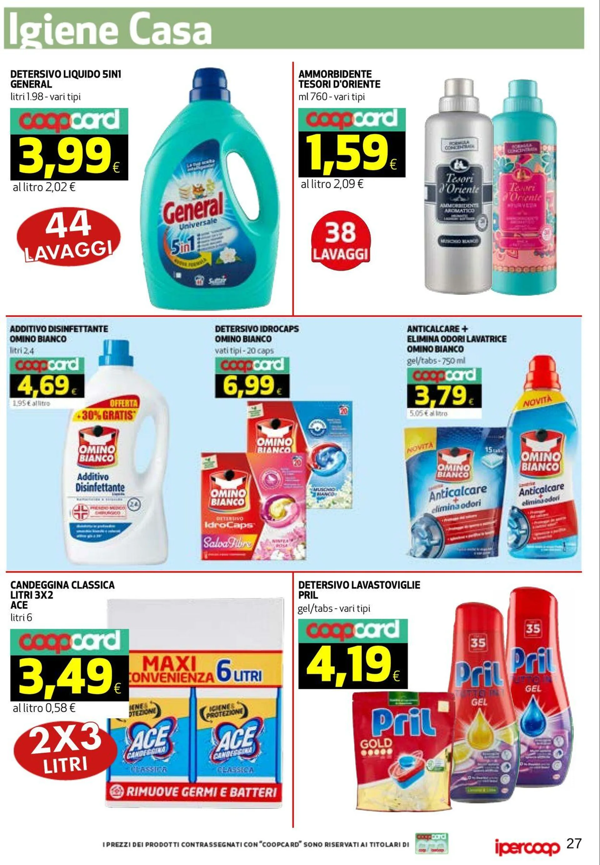 Coop Volantino attuale da 25 giugno a 3 luglio di 2025 - Pagina del volantino 27