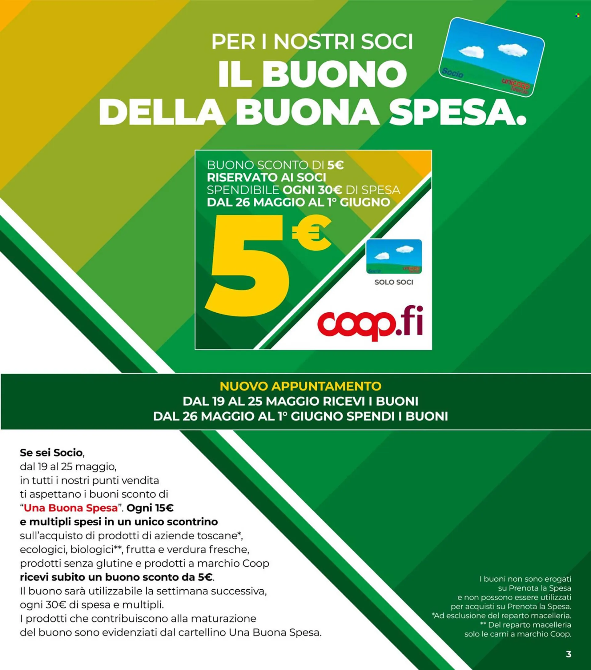 Volantino Unicoop da 22 maggio a 4 giugno di 2025 - Pagina del volantino 3