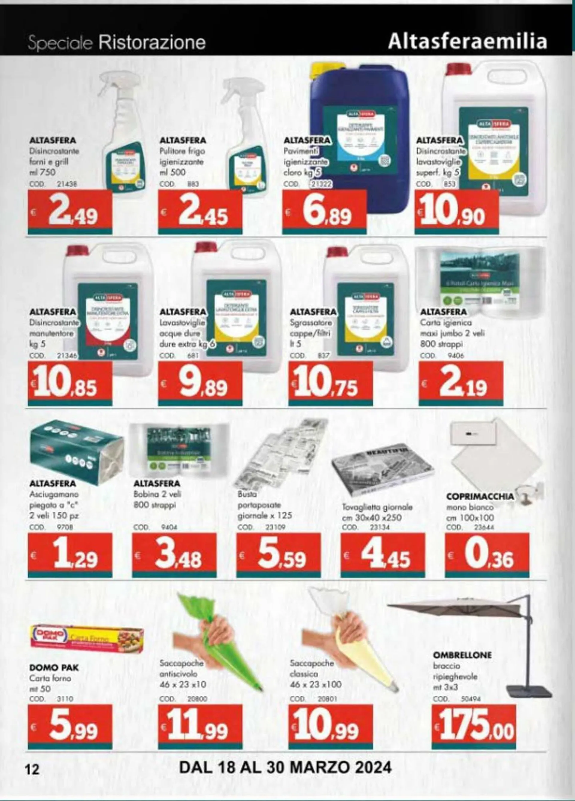 Volantino Altasfera da 18 marzo a 30 marzo di 2024 - Pagina del volantino 12