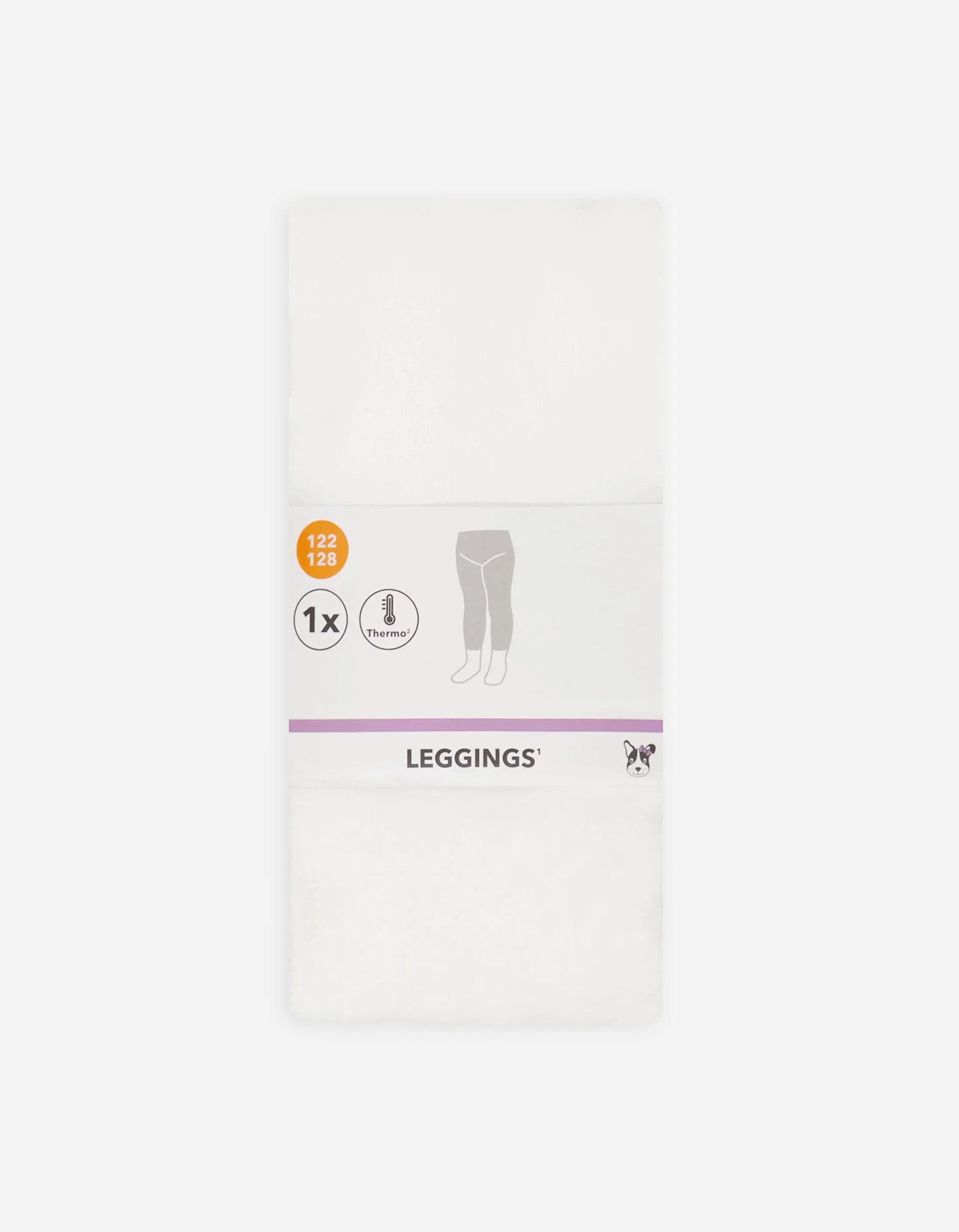 Leggings termici - Tinta unita - bianco