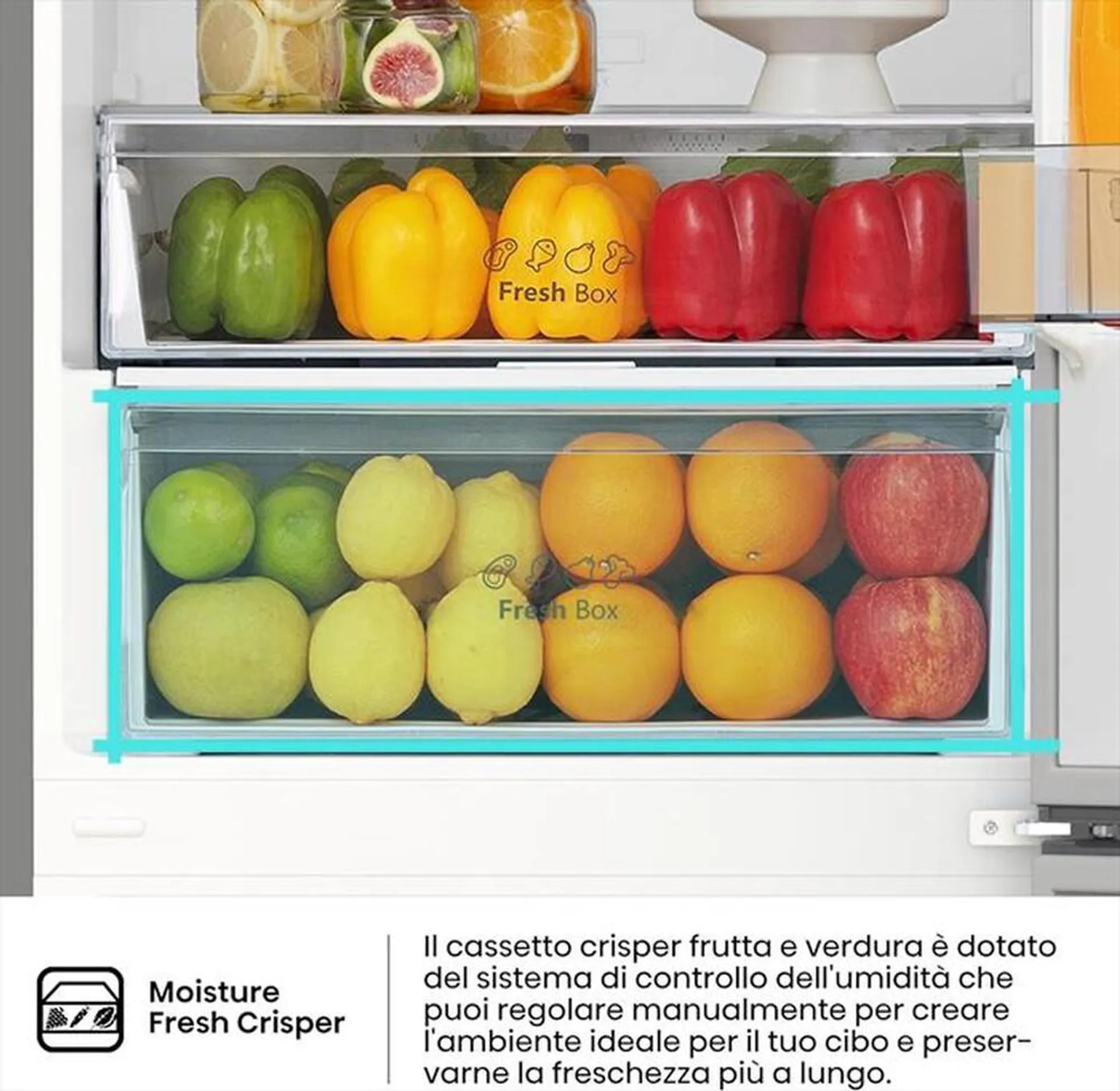 HISENSE - Frigorifero combinato RB440N4ACA Classe A 336 lt-Inox