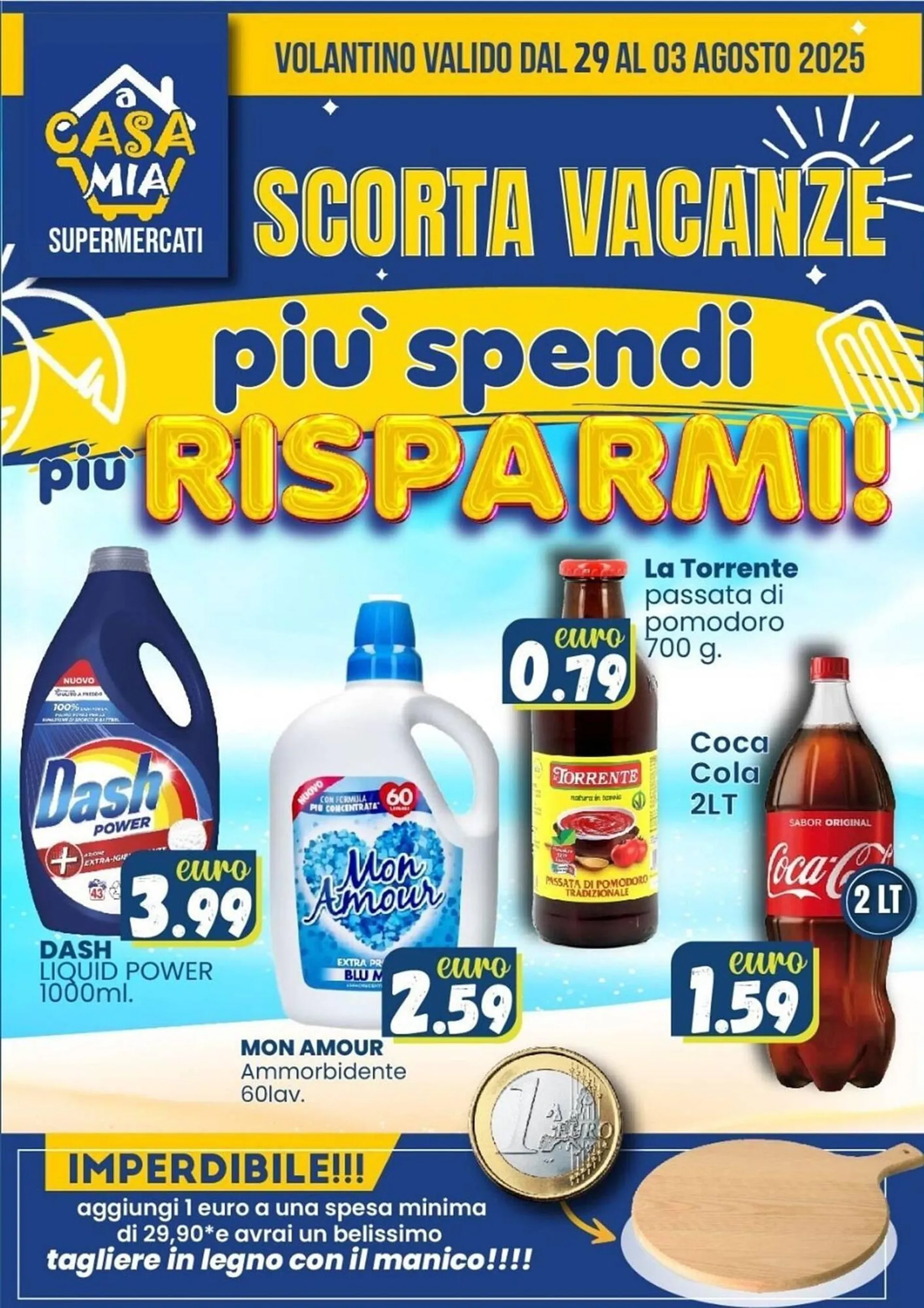 Volantino A Casa Mia da 29 luglio a 3 agosto di 2025 - Pagina del volantino 1