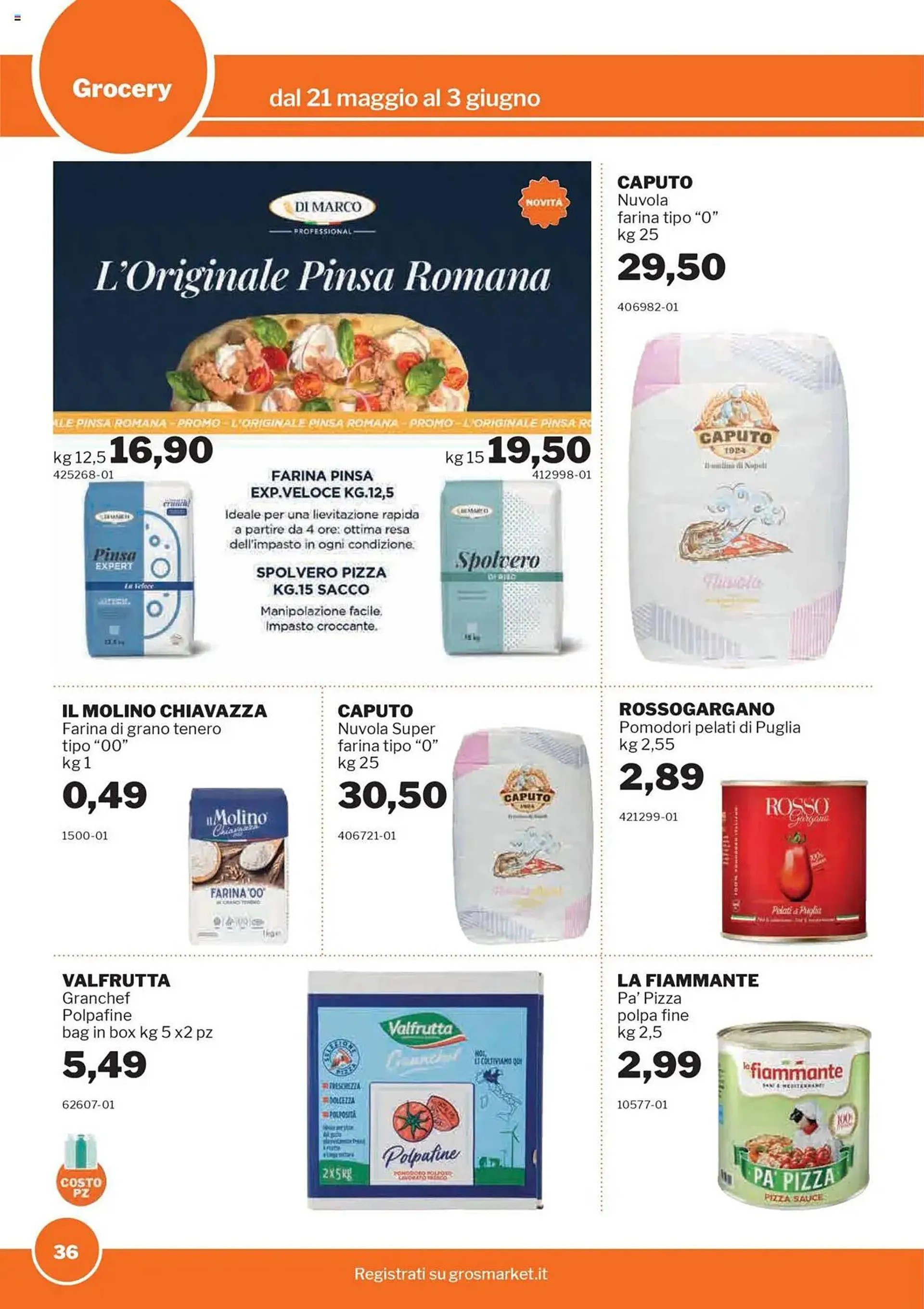 Volantino GrosMarket da 21 maggio a 3 giugno di 2025 - Pagina del volantino 36