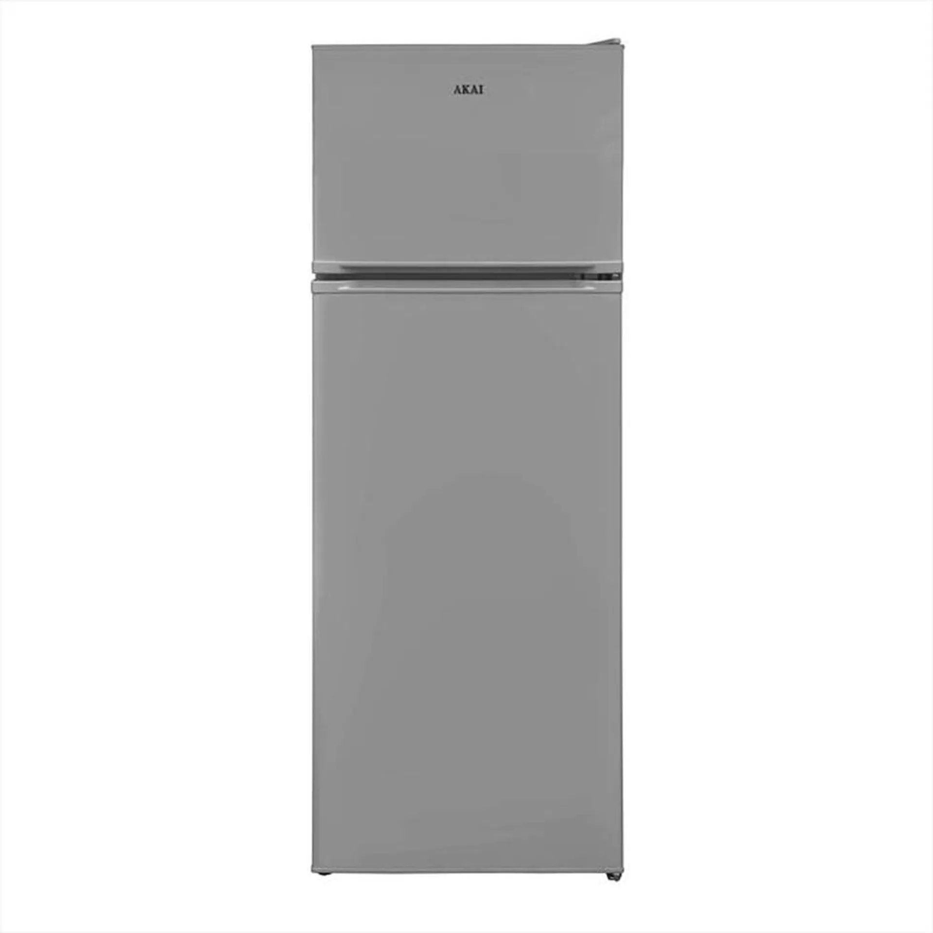 AKAI - Frigorifero 2 porte AKFR254SV Classe E 212 lt-Silver