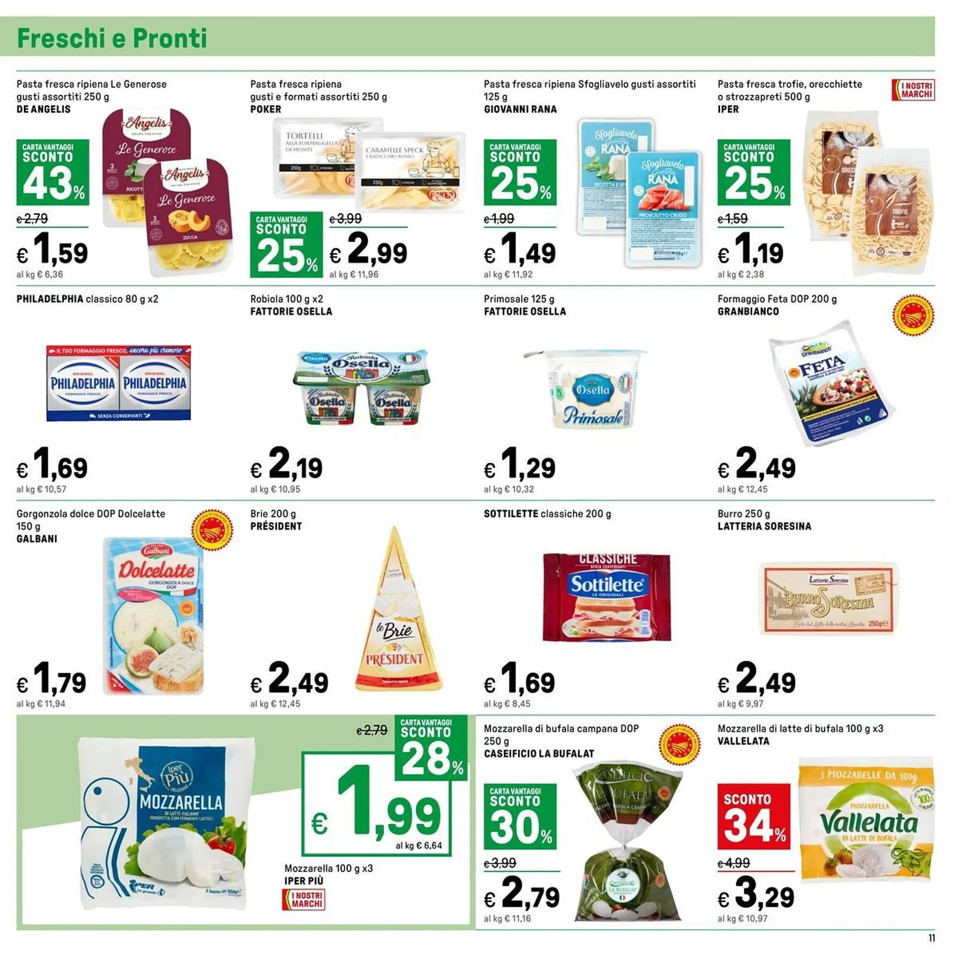 Volantino Iper La Grande da 20 giugno a 2 luglio di 2025 - Pagina del volantino 11