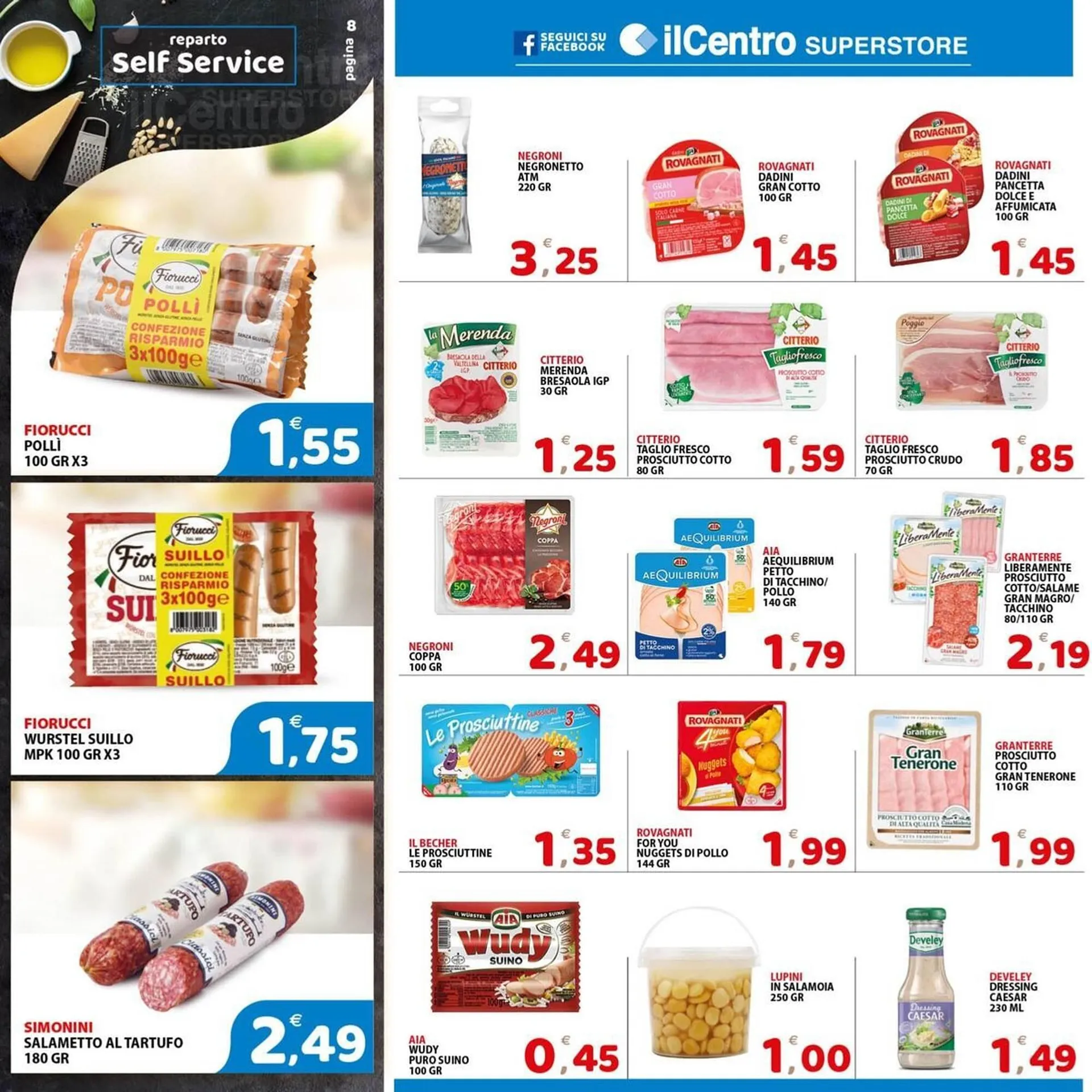 Volantino Il Centro Superstore da 28 maggio a 10 giugno di 2025 - Pagina del volantino 8