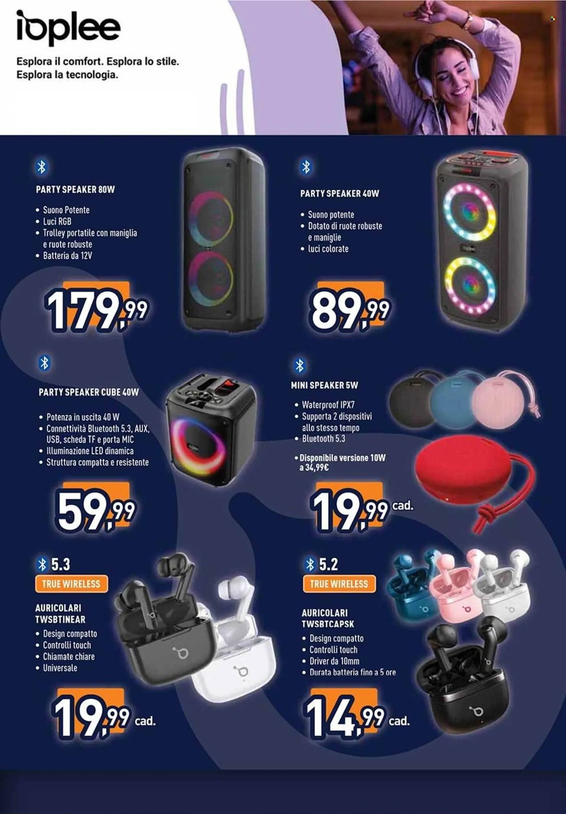 Volantino Unieuro da 2 maggio a 18 maggio di 2025 - Pagina del volantino 34