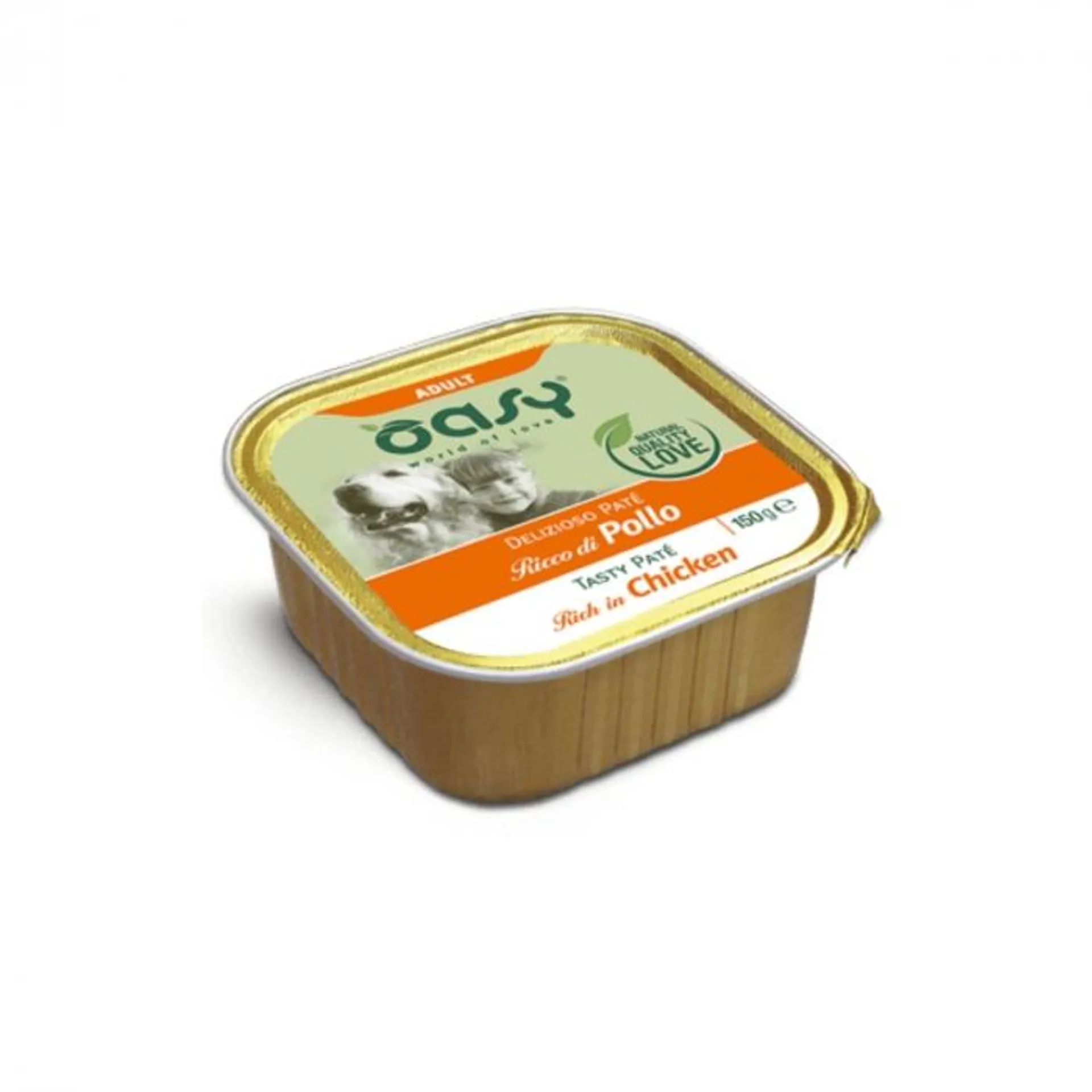 Oasy Dog Adult Paté per cani adulti 150g