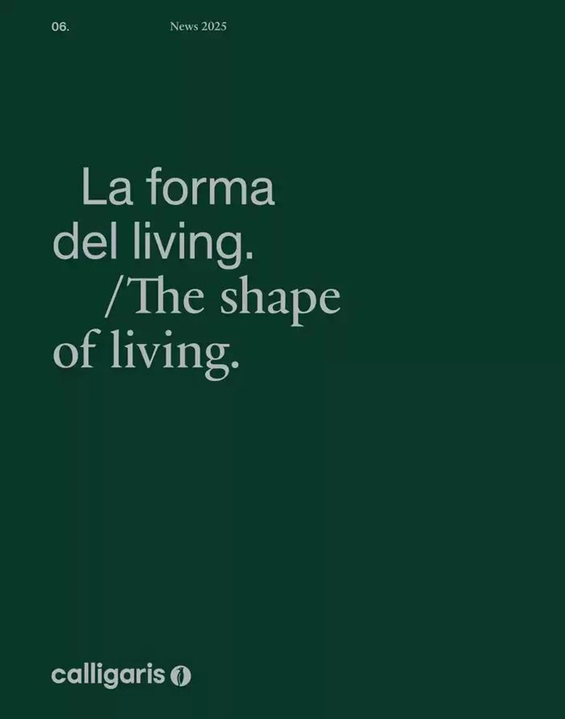 La forma del living. - 1