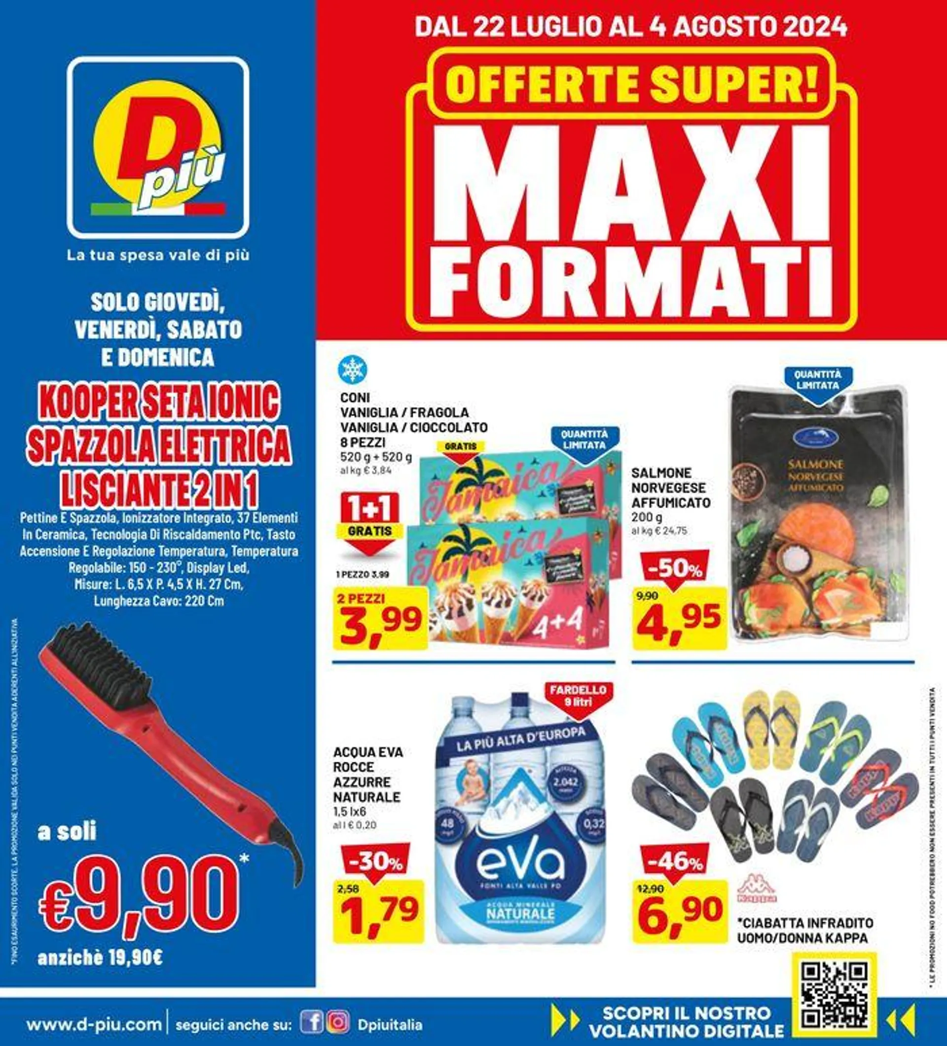 Offerte super! Maxi formati  da 22 luglio a 4 agosto di 2024 - Pagina del volantino 1