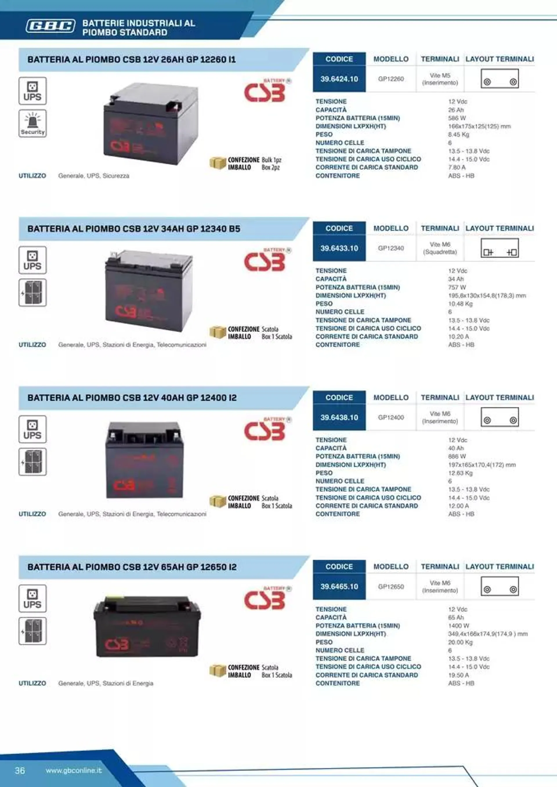 Catalogo Batteries and Power da 7 marzo a 31 dicembre di 2025 - Pagina del volantino 36