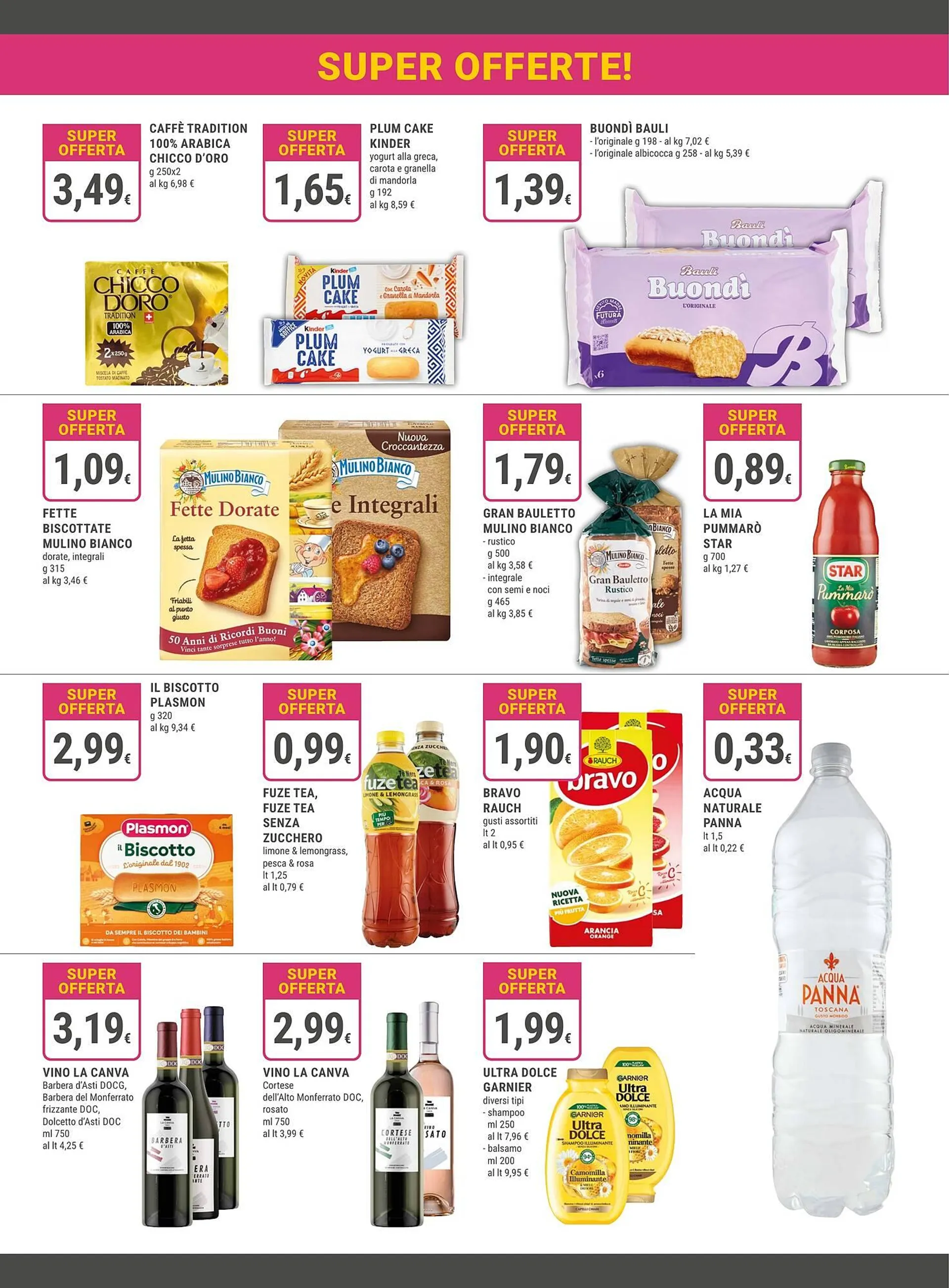Volantino Doro Supermercati da 1 luglio a 6 luglio di 2025 - Pagina del volantino 3