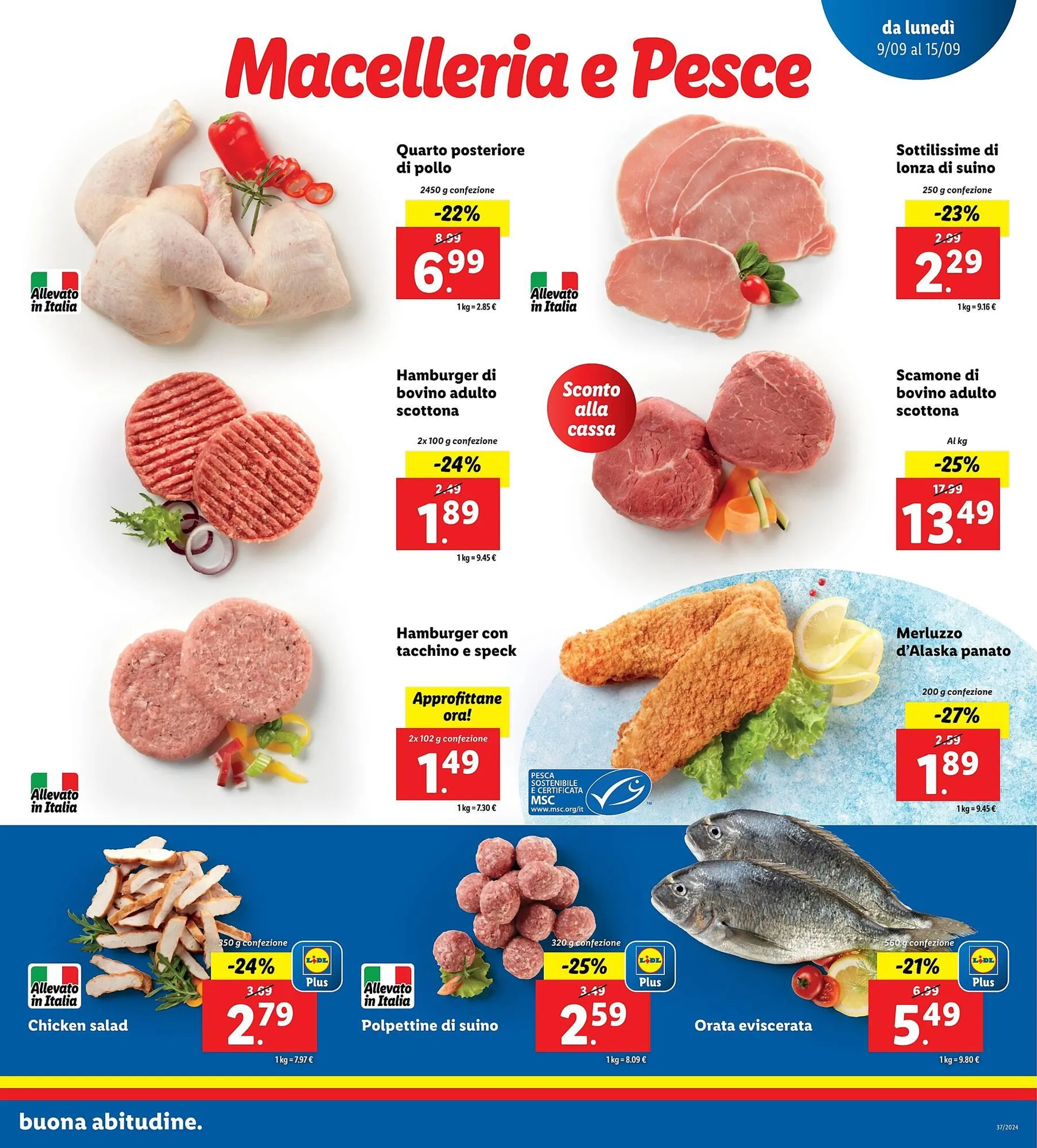 Volantino Lidl da 9 settembre a 15 settembre di 2024 - Pagina del volantino 7