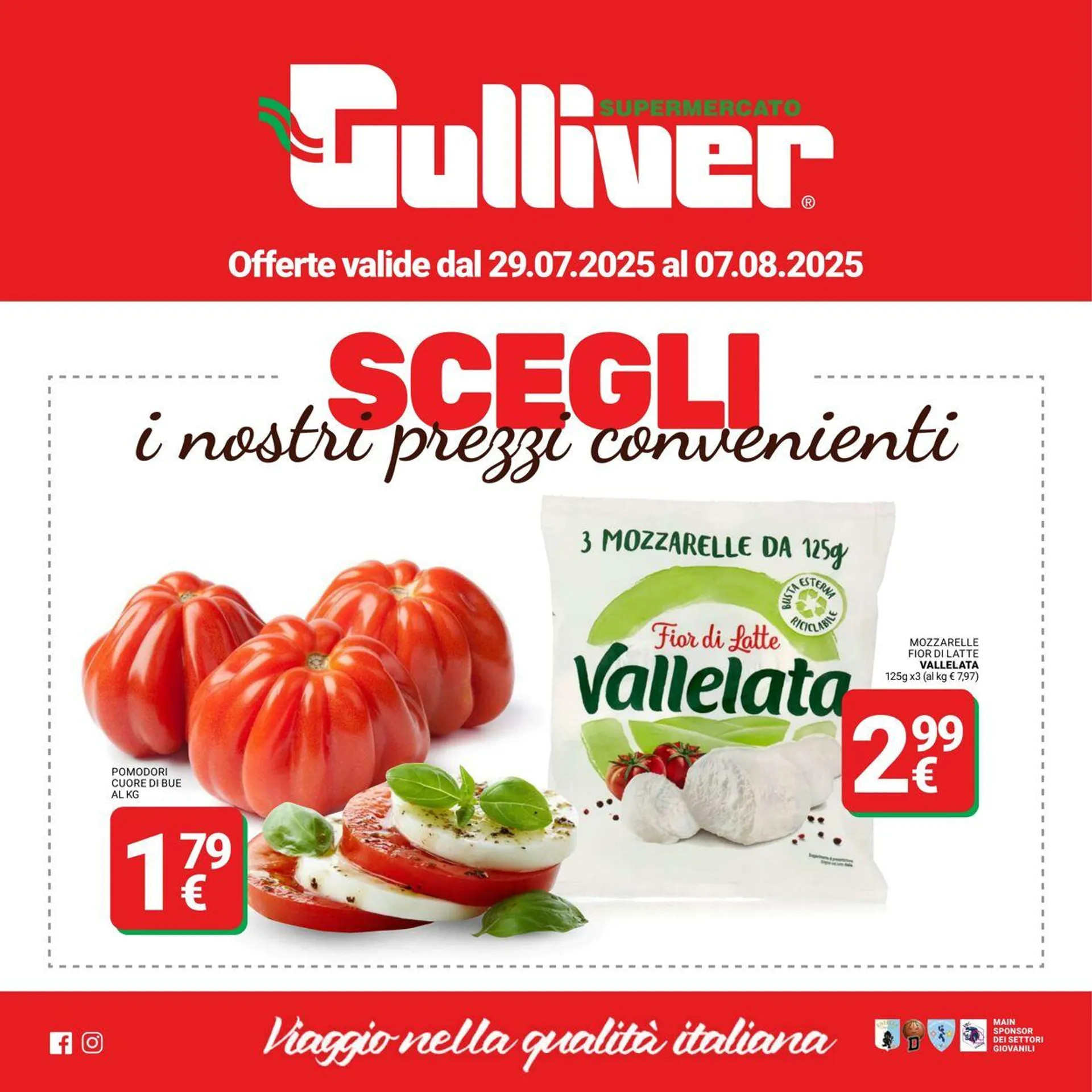 Gulliver Volantino attuale da 29 luglio a 7 agosto di 2025 - Pagina del volantino 1