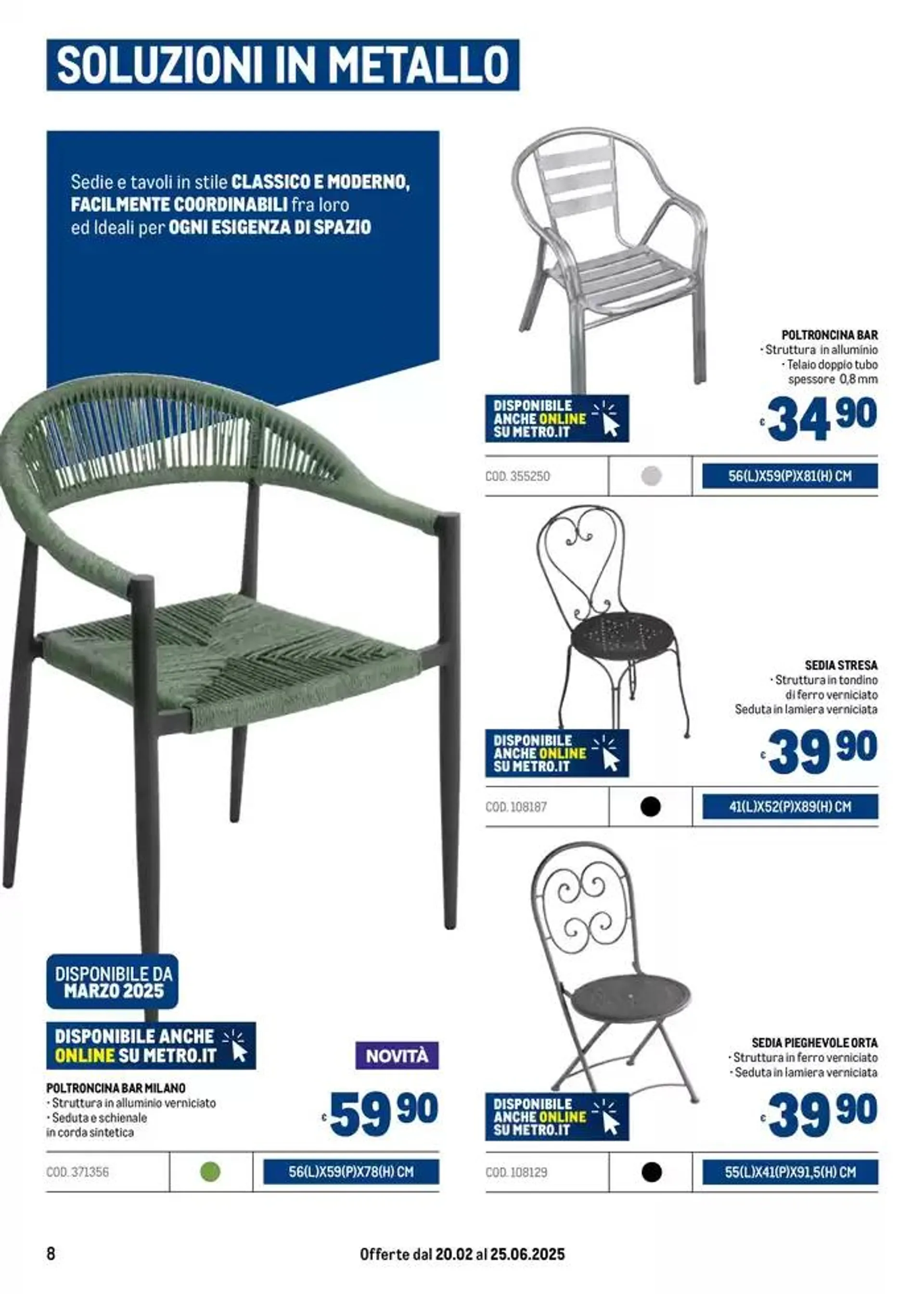 Arredo Esterno da 20 febbraio a 25 giugno di 2025 - Pagina del volantino 8