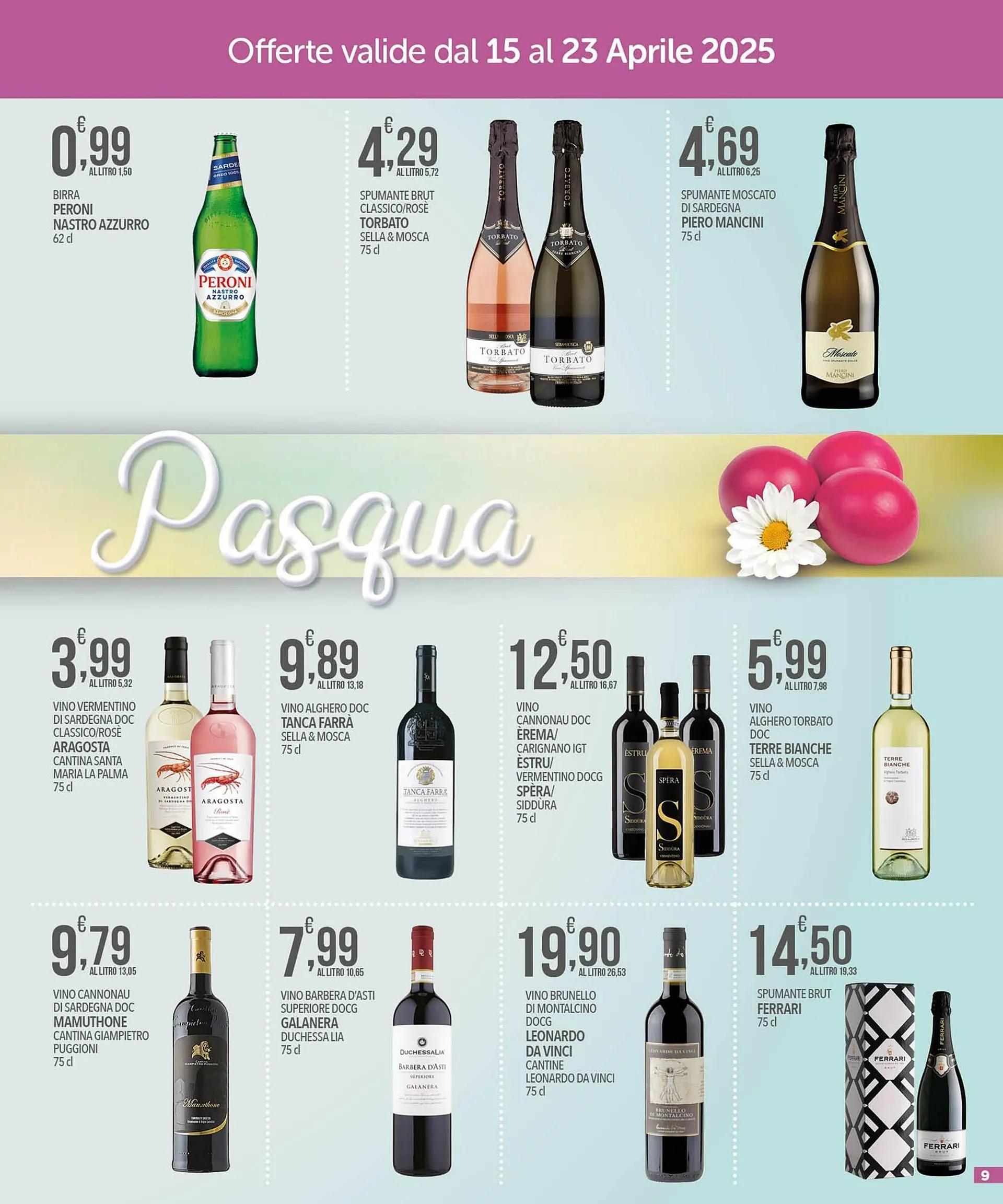 Volantino Iper Romagnolo da 15 aprile a 23 aprile di 2025 - Pagina del volantino 9