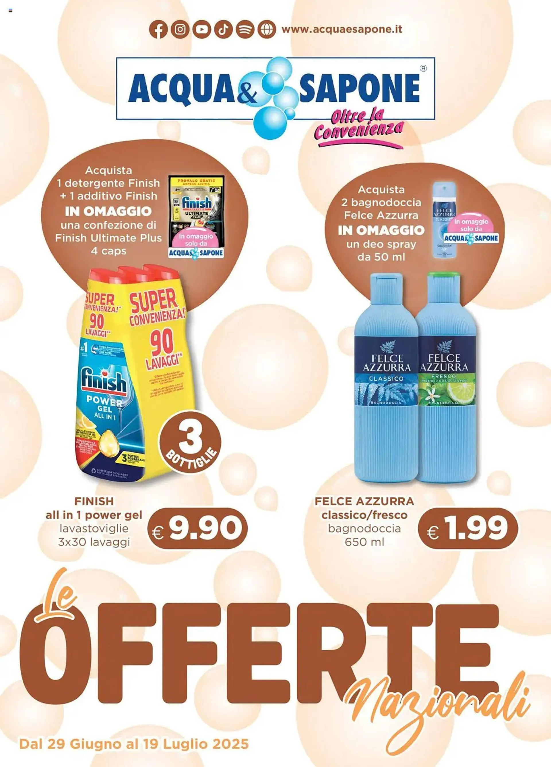 Volantino Acqua & Sapone - 1
