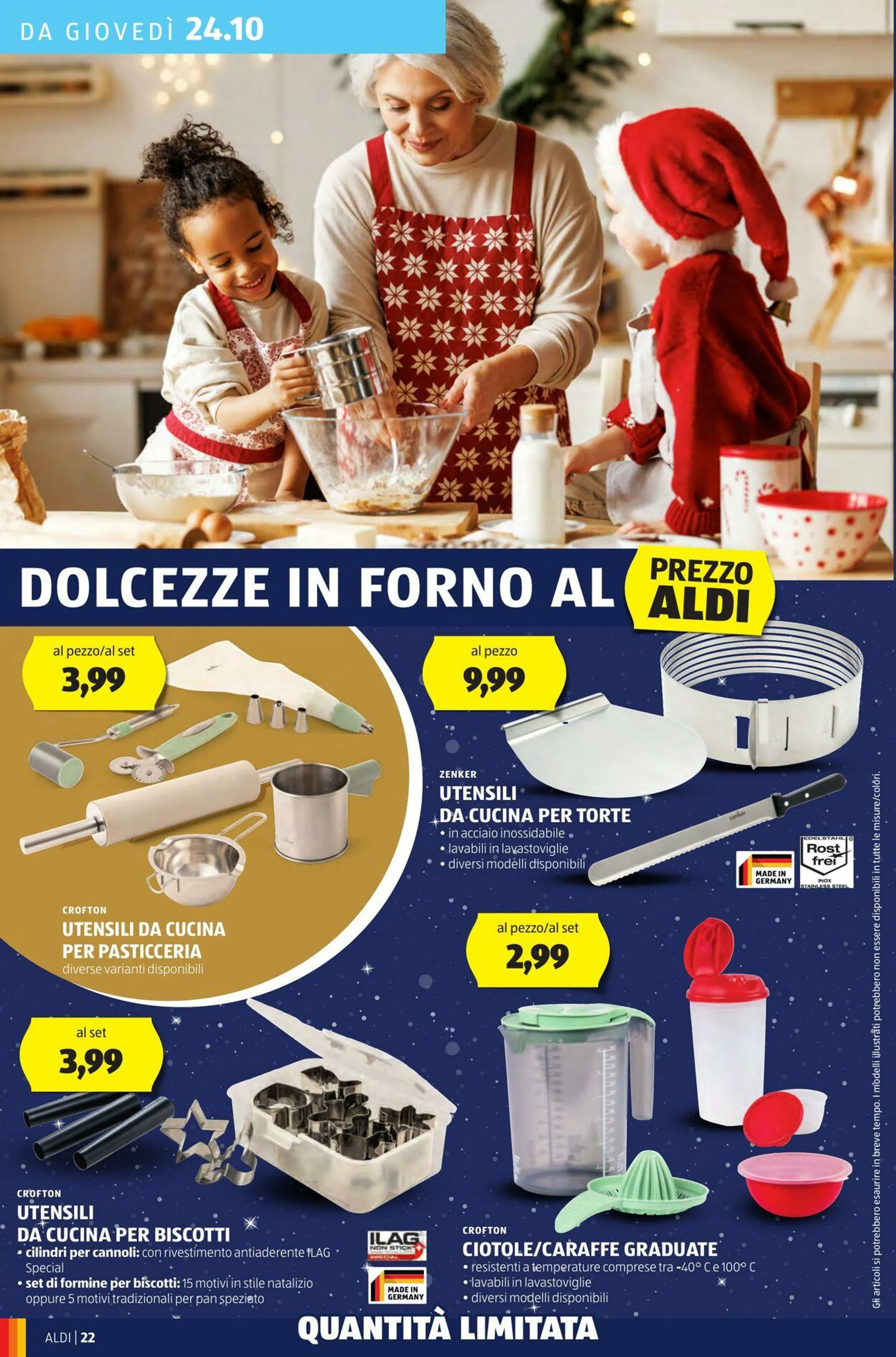 Aldi Volantino attuale da 21 ottobre a 27 ottobre di 2024 - Pagina del volantino 22