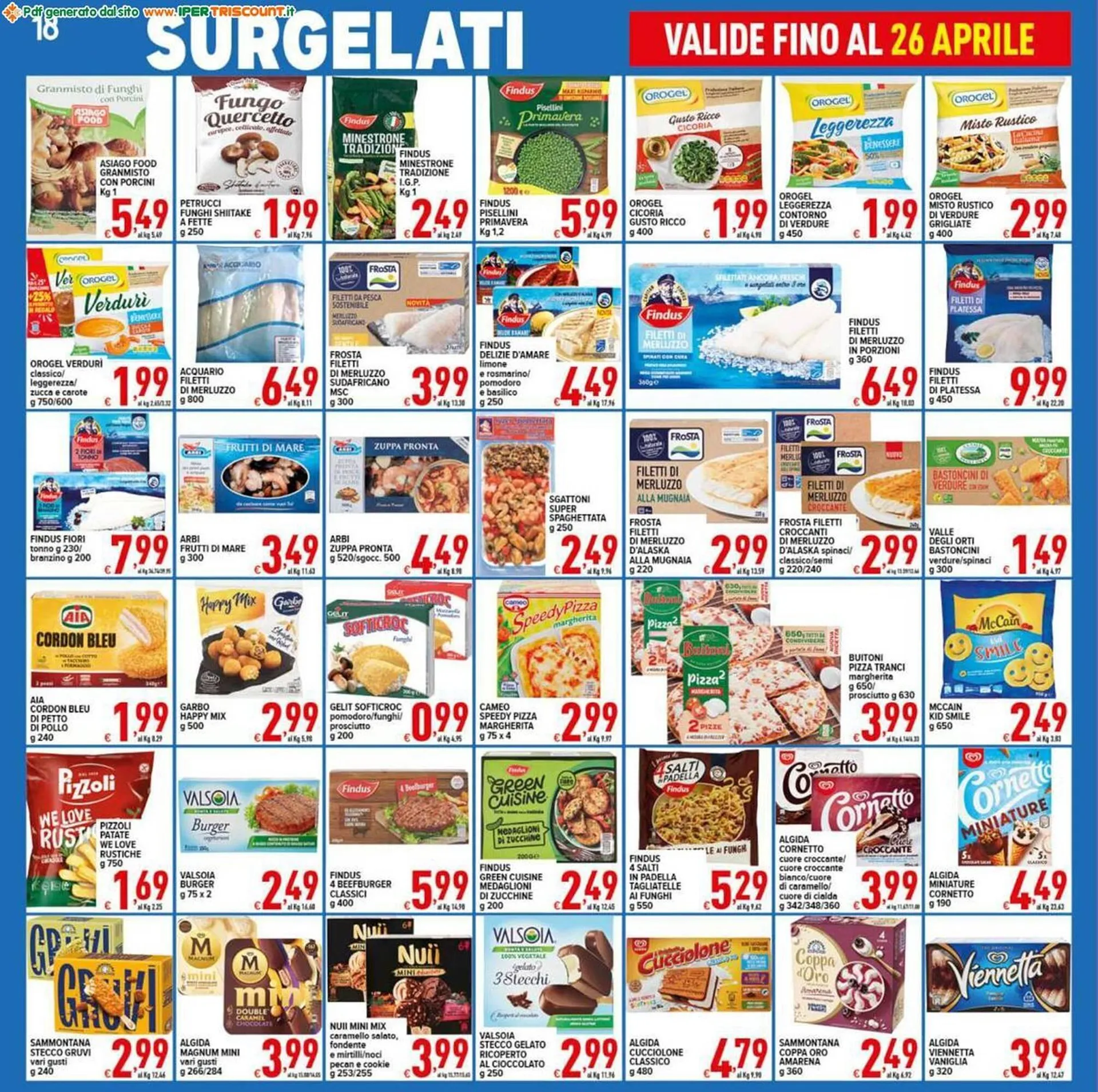 Volantino Iper Triscount da 19 aprile a 26 aprile di 2024 - Pagina del volantino 18