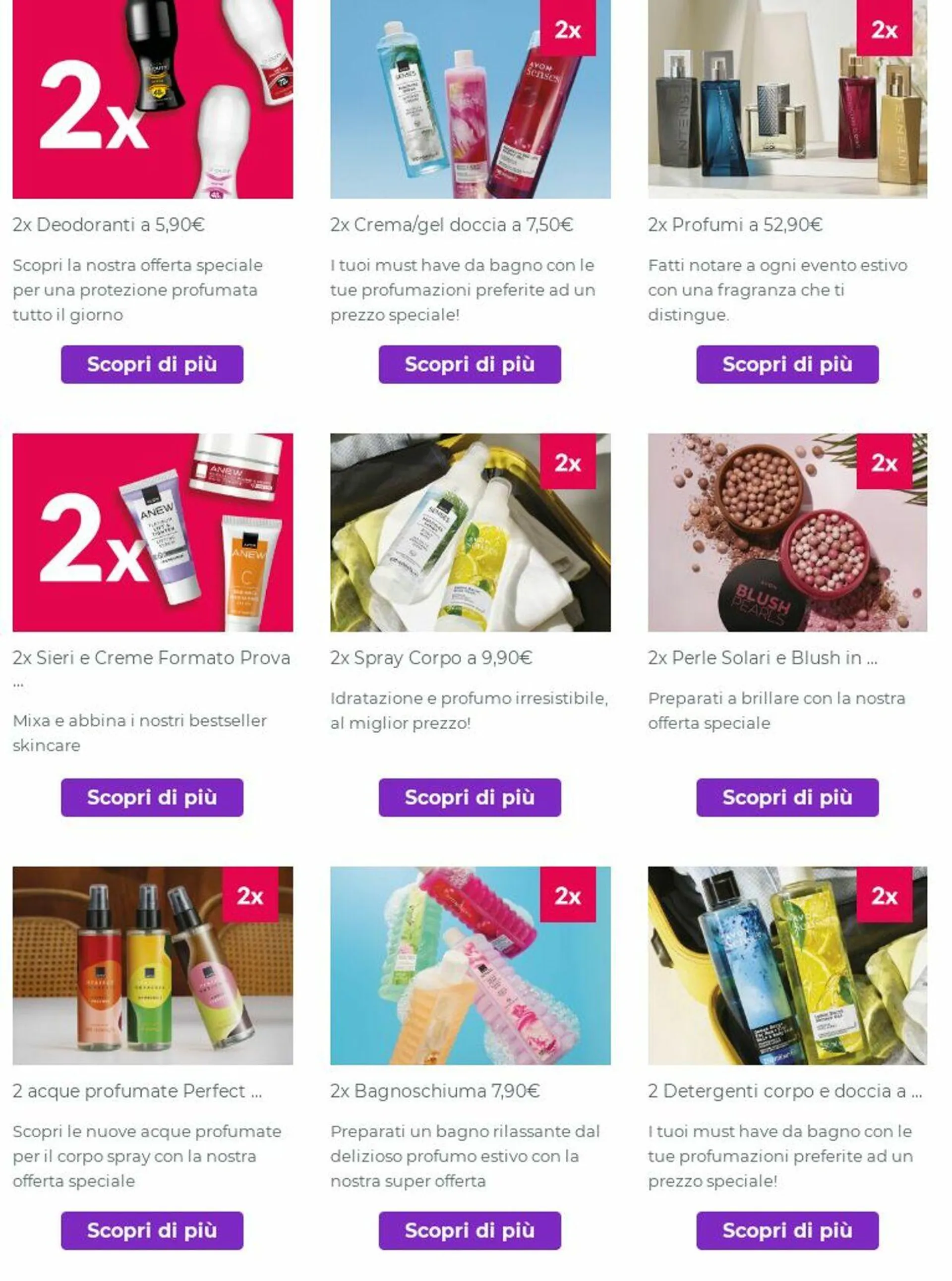 Avon Volantino attuale da 28 luglio a 3 agosto di 2025 - Pagina del volantino 1