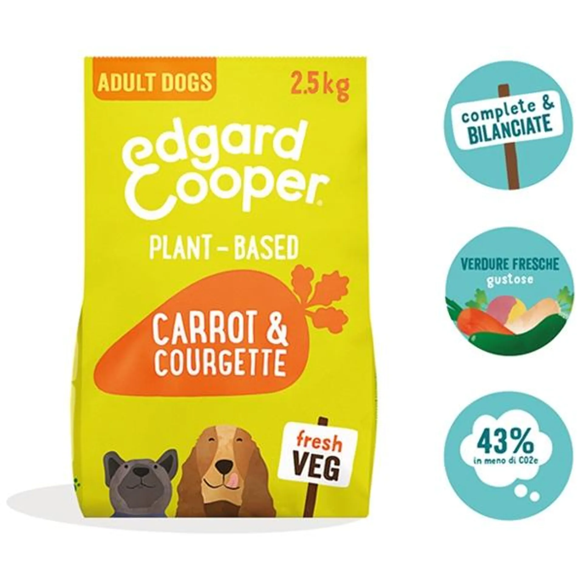 Edgard&Cooper - Plant Based Carote & Zucchine Croccanti