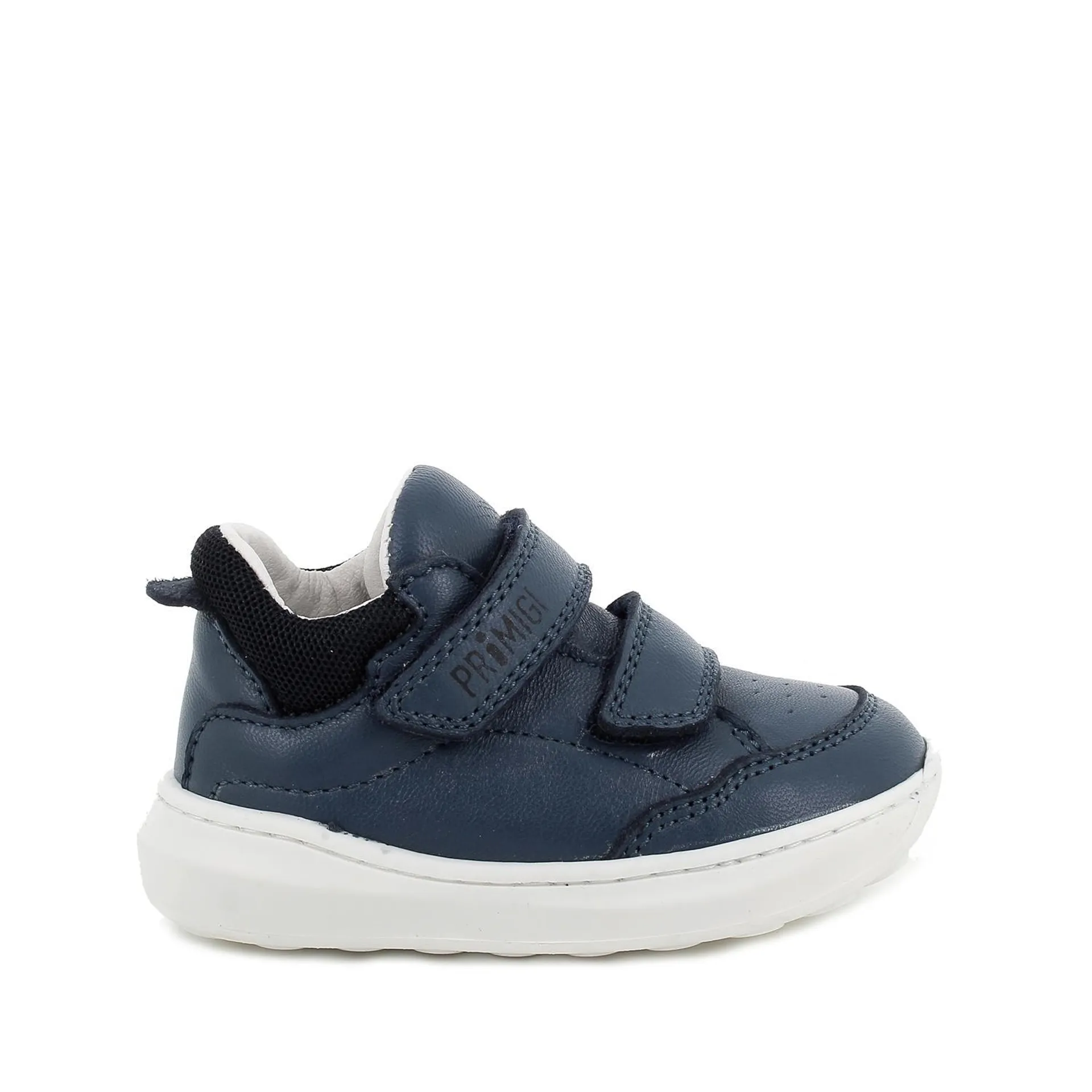 Scarpe in pelle da bambino navy