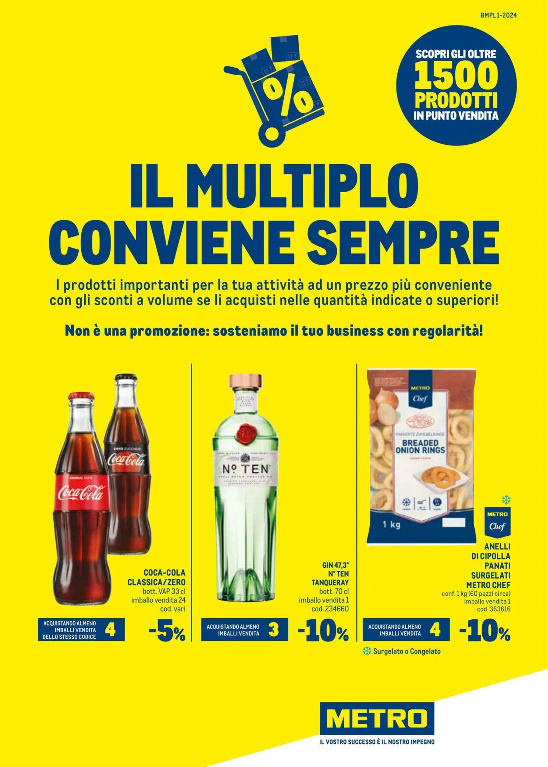 Metro Volantino attuale da 8 ottobre a 22 ottobre di 2025 - Pagina del volantino 1