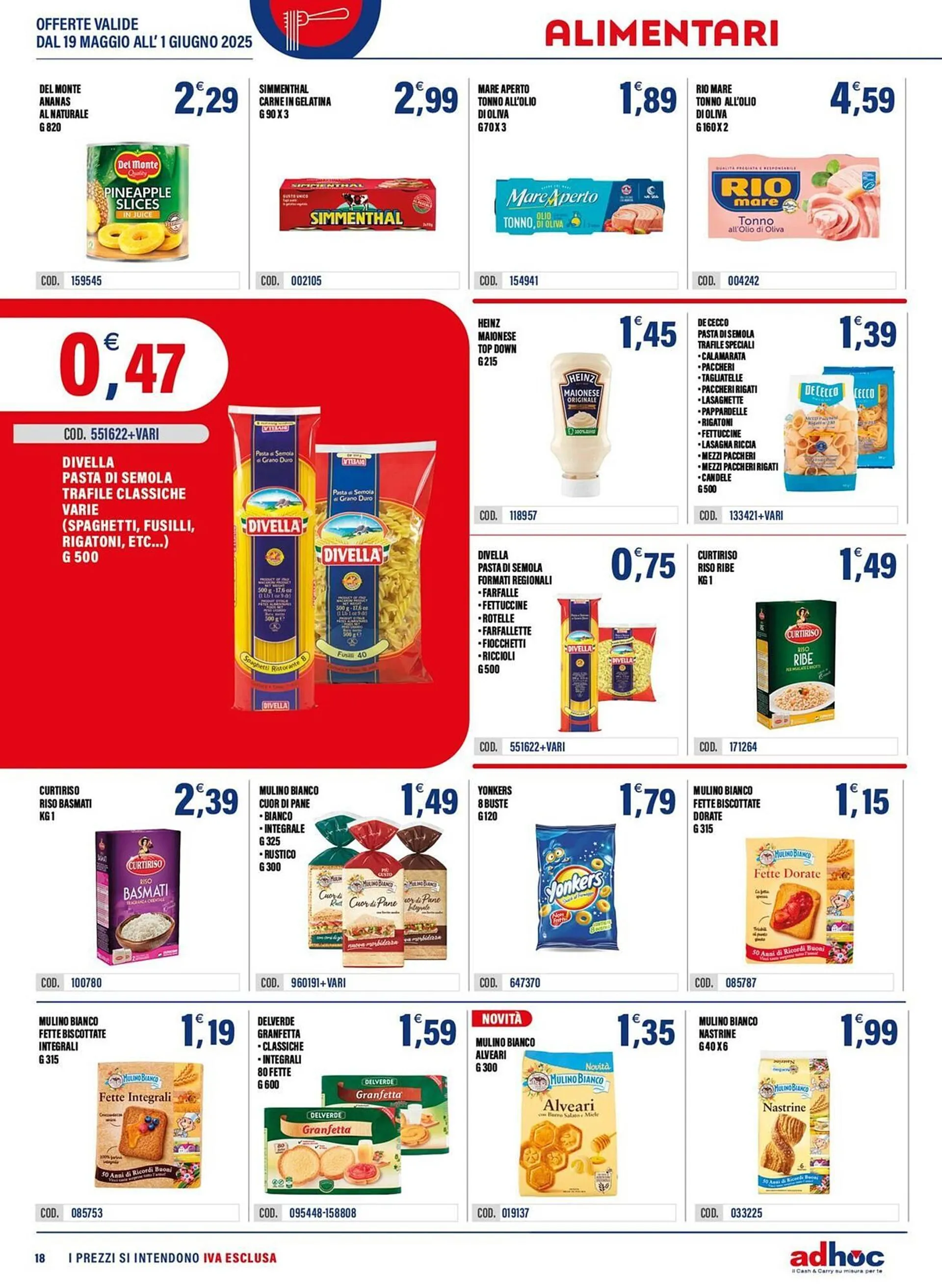 Volantino Adhoc da 19 maggio a 1 giugno di 2025 - Pagina del volantino 18