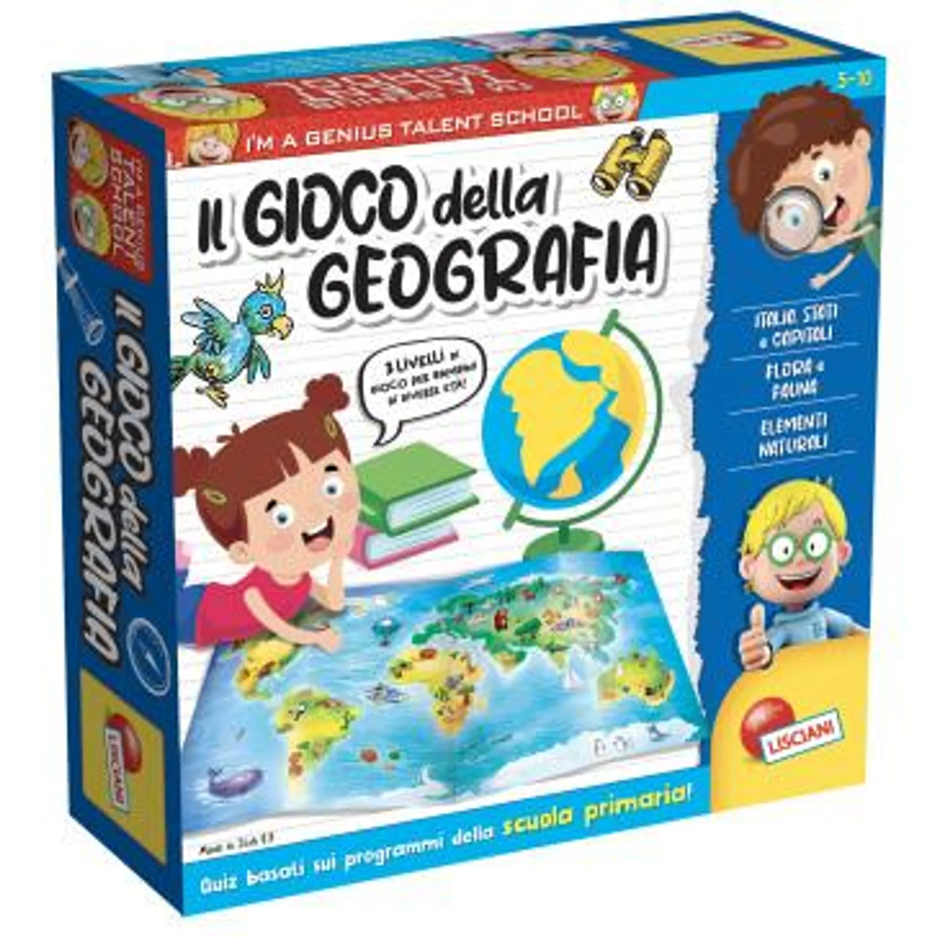 I'M A Genius Ts Il Gioco Della Geografia