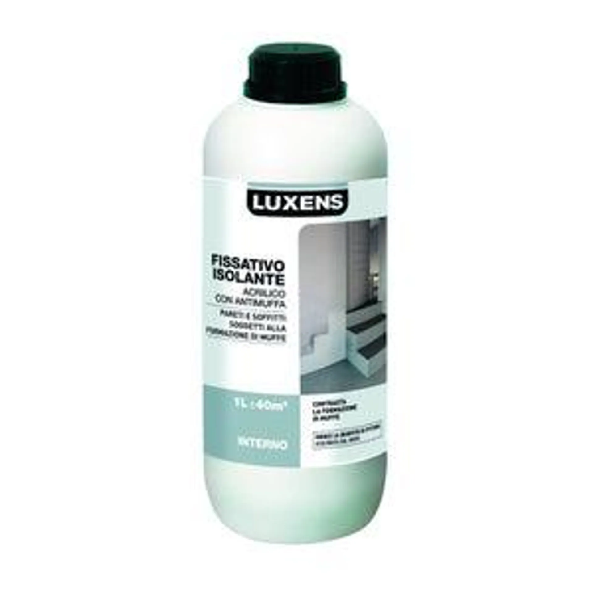 Fissativo per pittura LUXENS antimuffa base acqua antimuffa per parete a secco 1 L