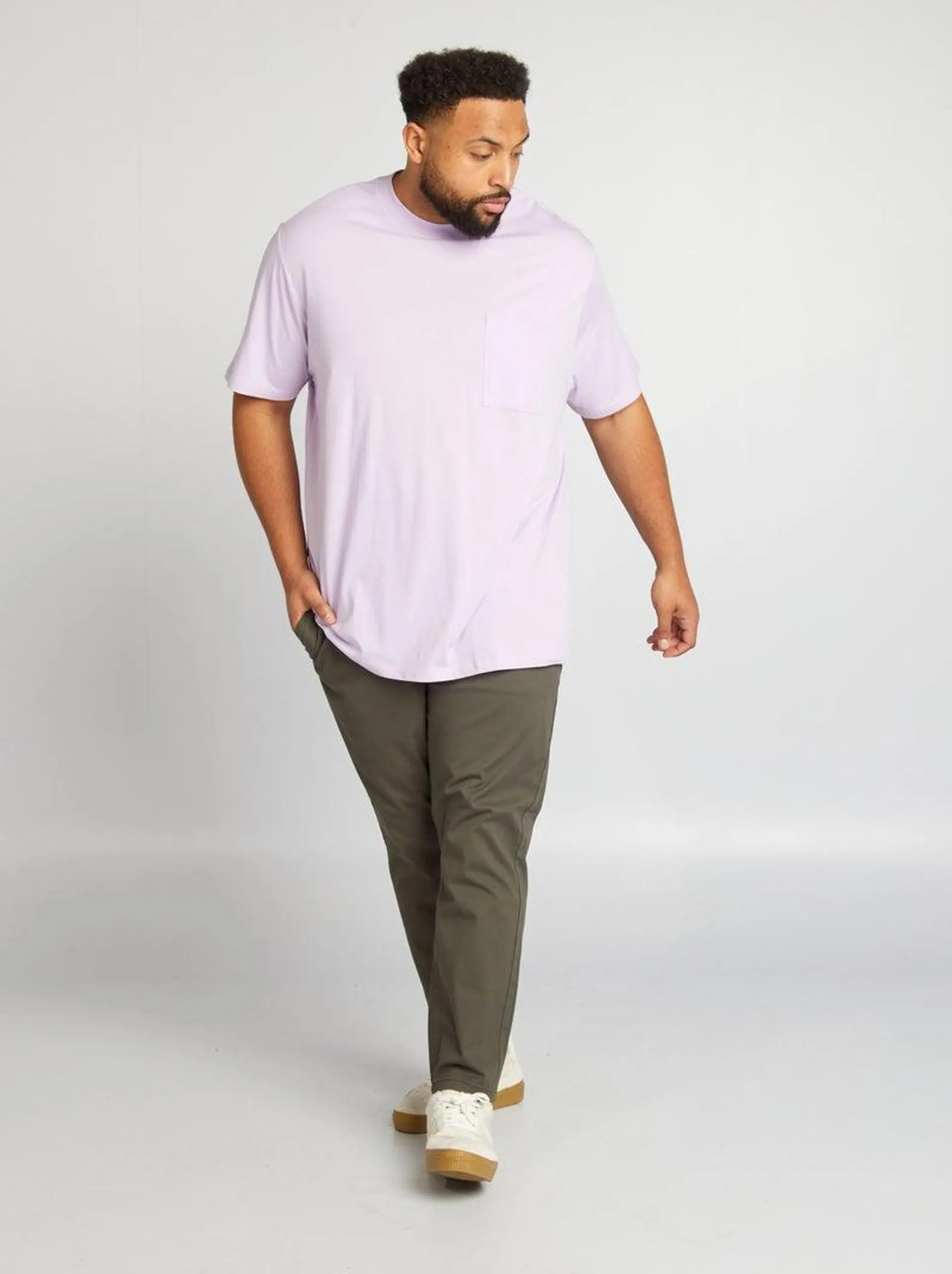 Pantaloni chino slim L30 - KAKI