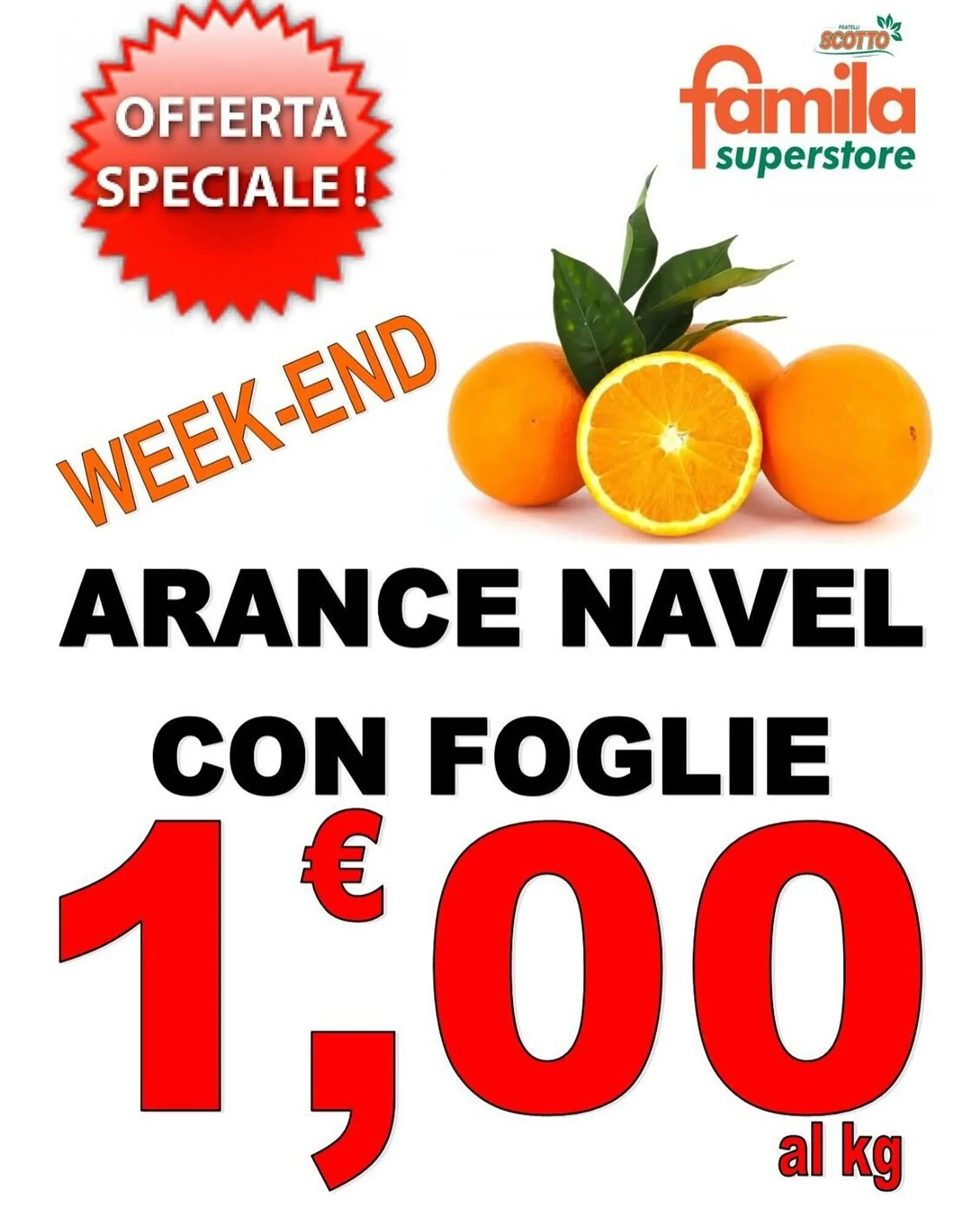 Volantino Supermercato Fratelli Scotto - 1