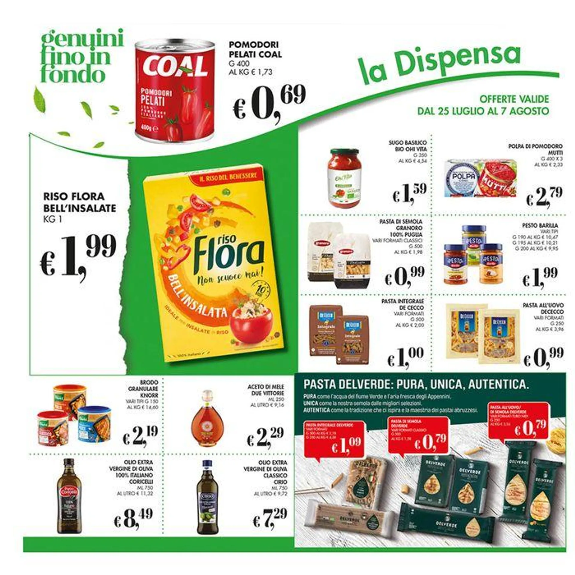 Offerte valide dal 25 luglio al 7 agosto - 18