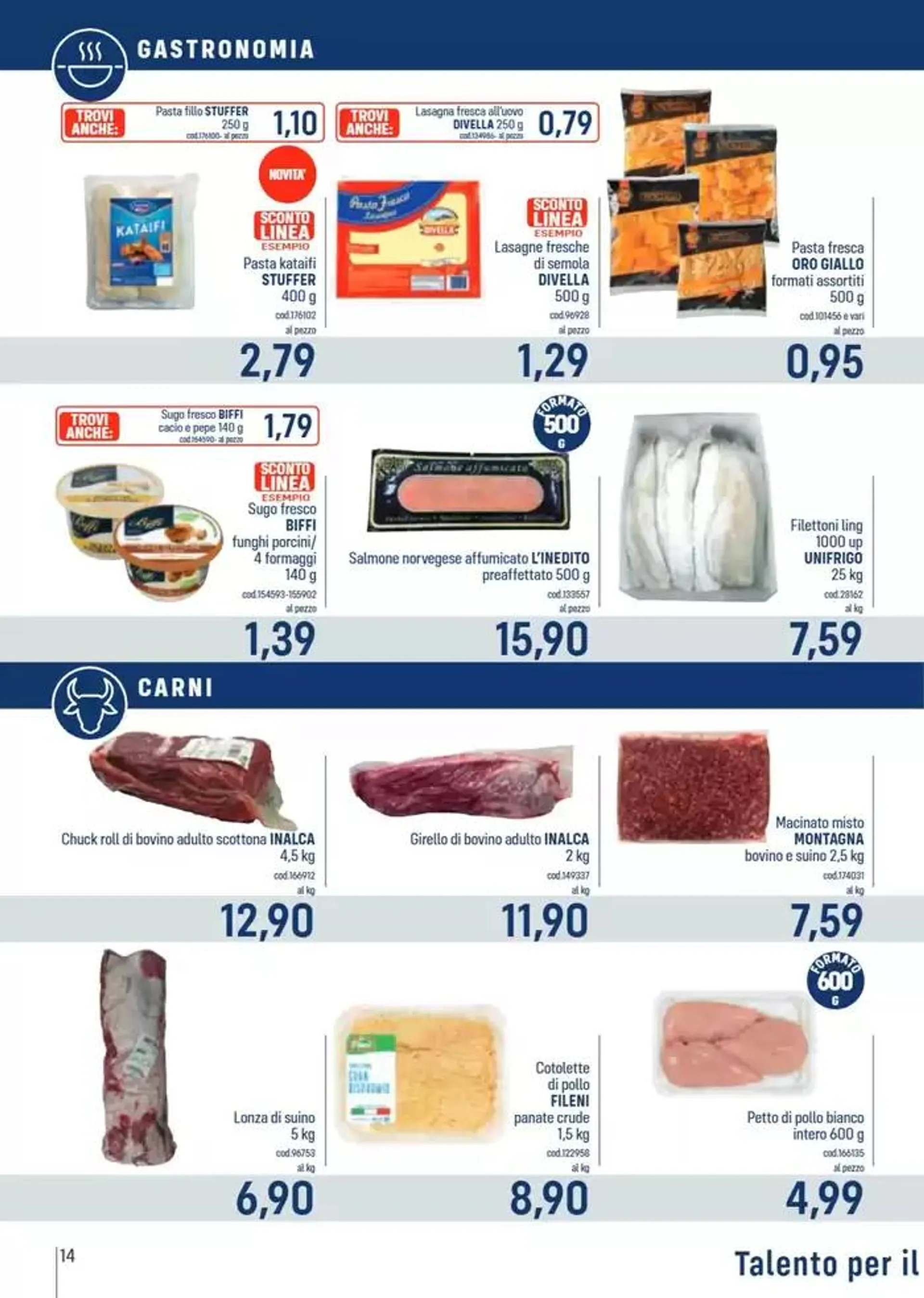 Catalogo Talento da 31 marzo a 20 aprile di 2025 - Pagina del volantino 14