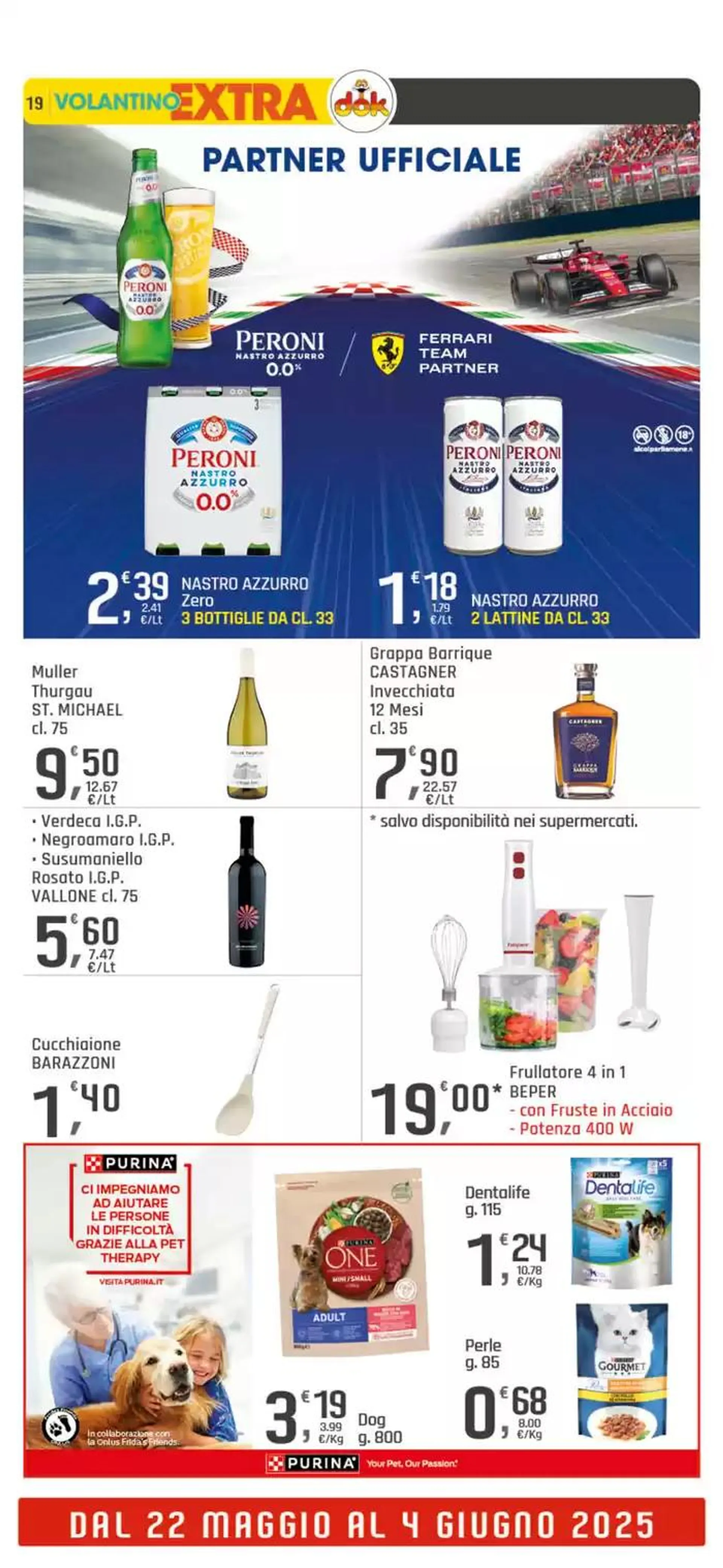 Con 20€ di spesa scontrino unico da 22 maggio a 4 giugno di 2025 - Pagina del volantino 19