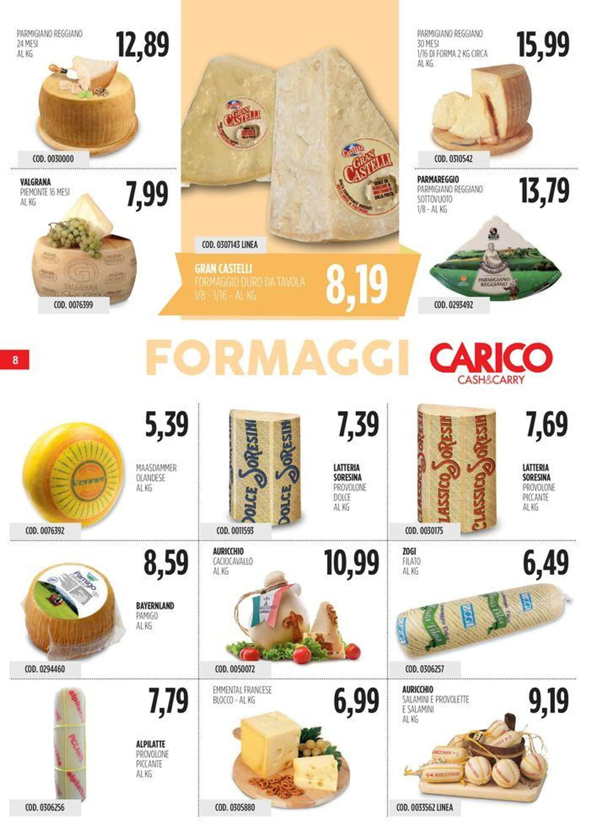 Carico Cash & Carry  da 6 giugno a 19 giugno di 2024 - Pagina del volantino 8