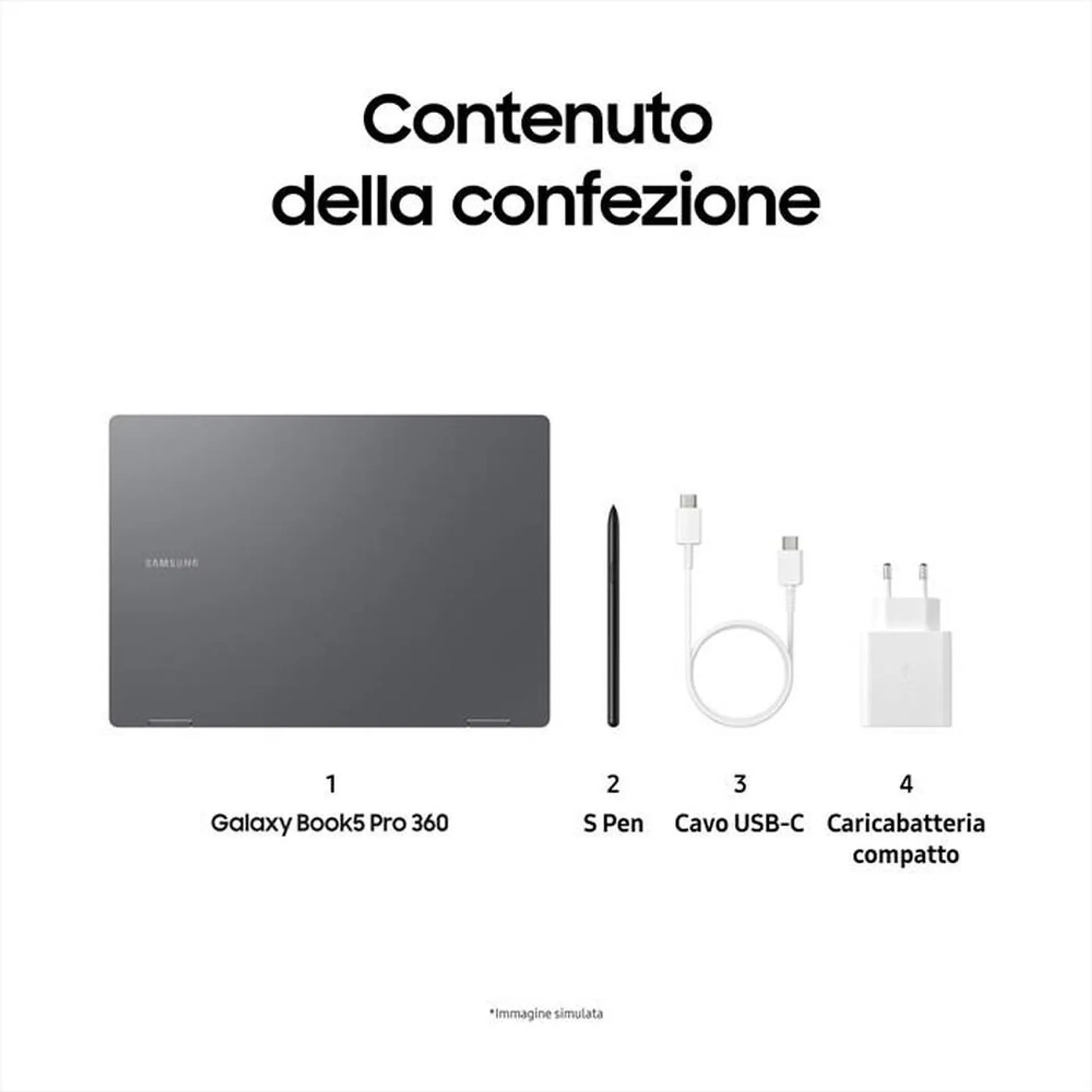 SAMSUNG - GALAXY BOOK5 PRO 360-Gray