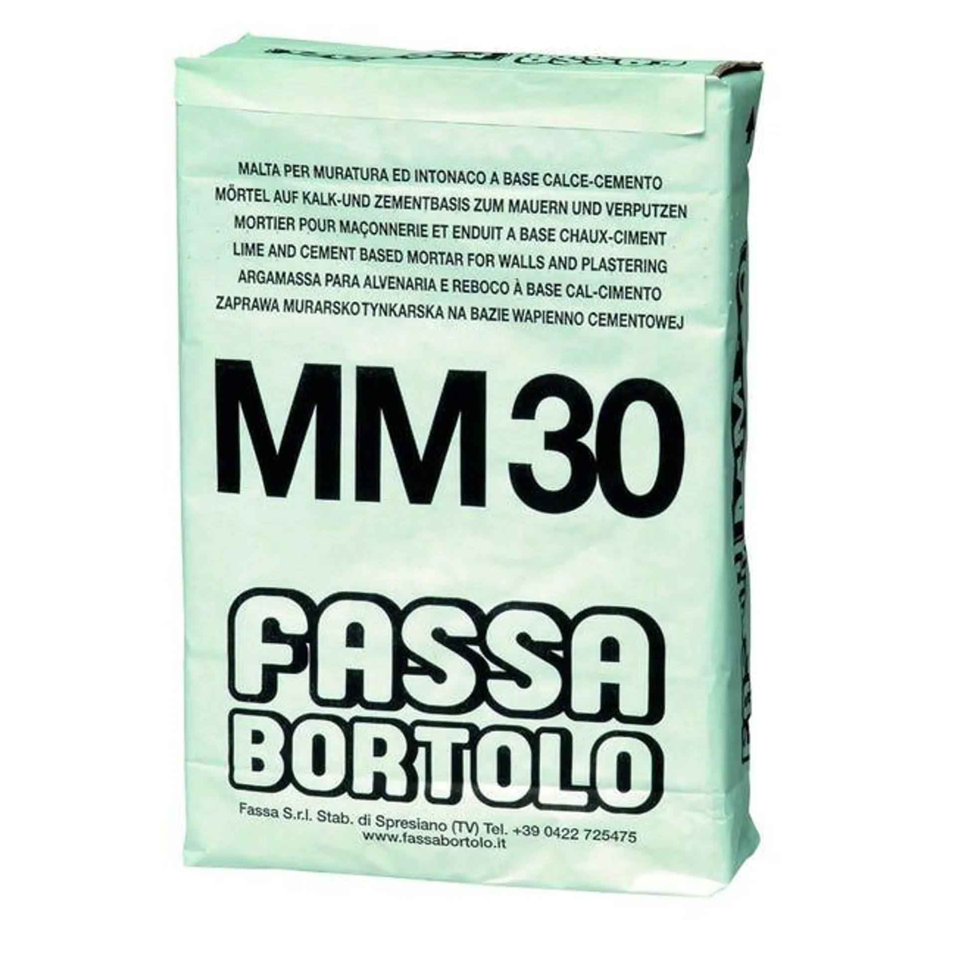 Malta FASSA BORTOLO MM30 Classe M5 25 kg Vedi i dettagli del prodotto