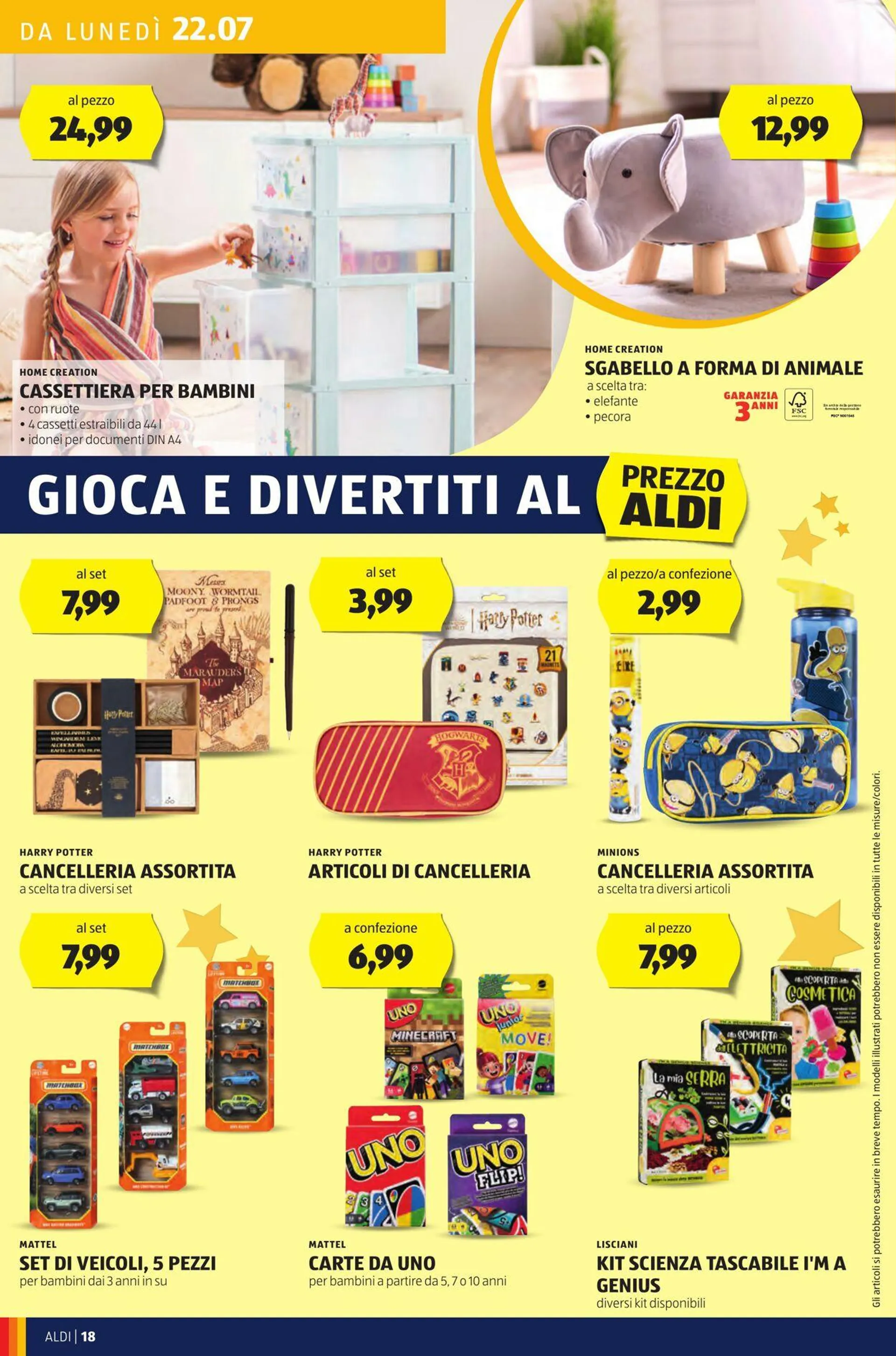 Aldi Volantino attuale da 22 luglio a 28 luglio di 2024 - Pagina del volantino 18