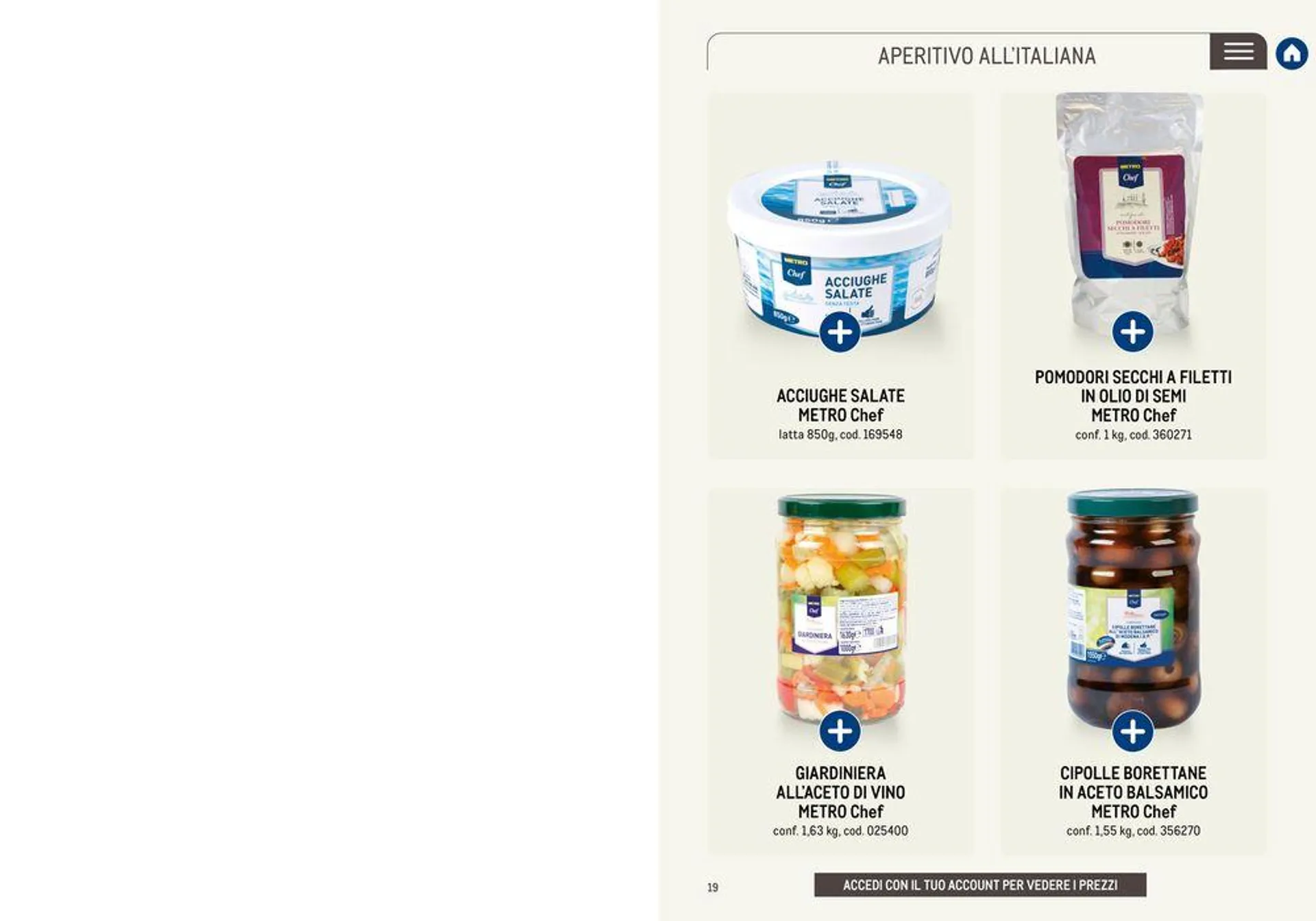 Catalogo aperitivo 2024 beverage da 20 maggio a 31 marzo di 2025 - Pagina del volantino 19