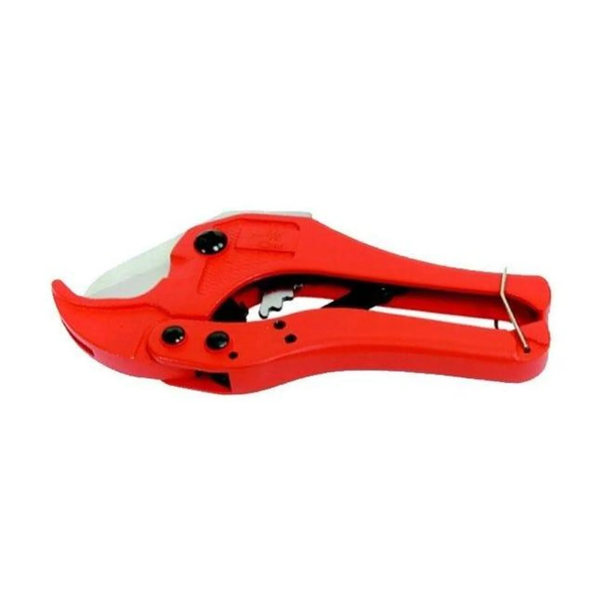 Cesoia a cricchetto lame in acciaio per tubi in pvc