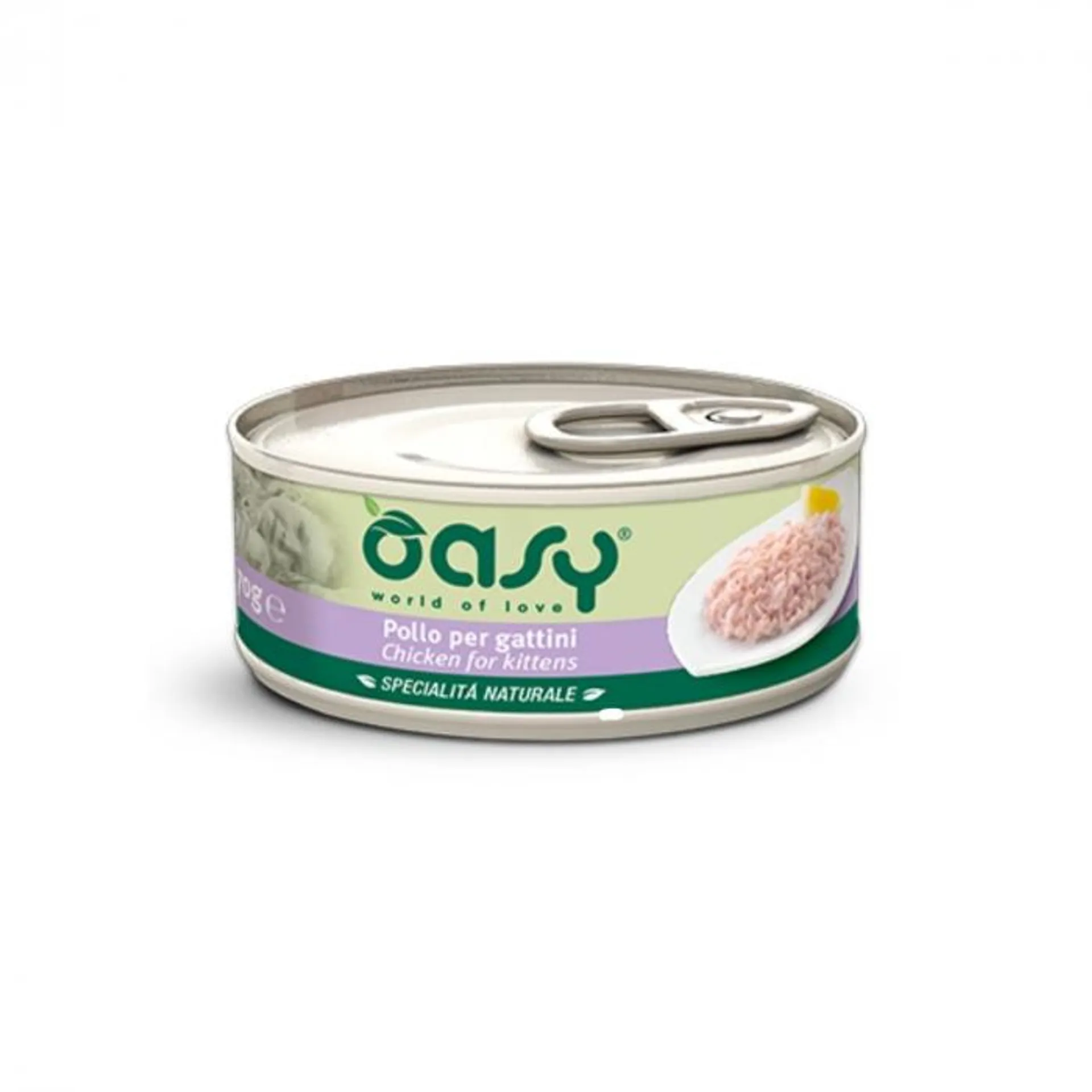 Oasy Cat Specialità Naturale per Gattini lattina 70g