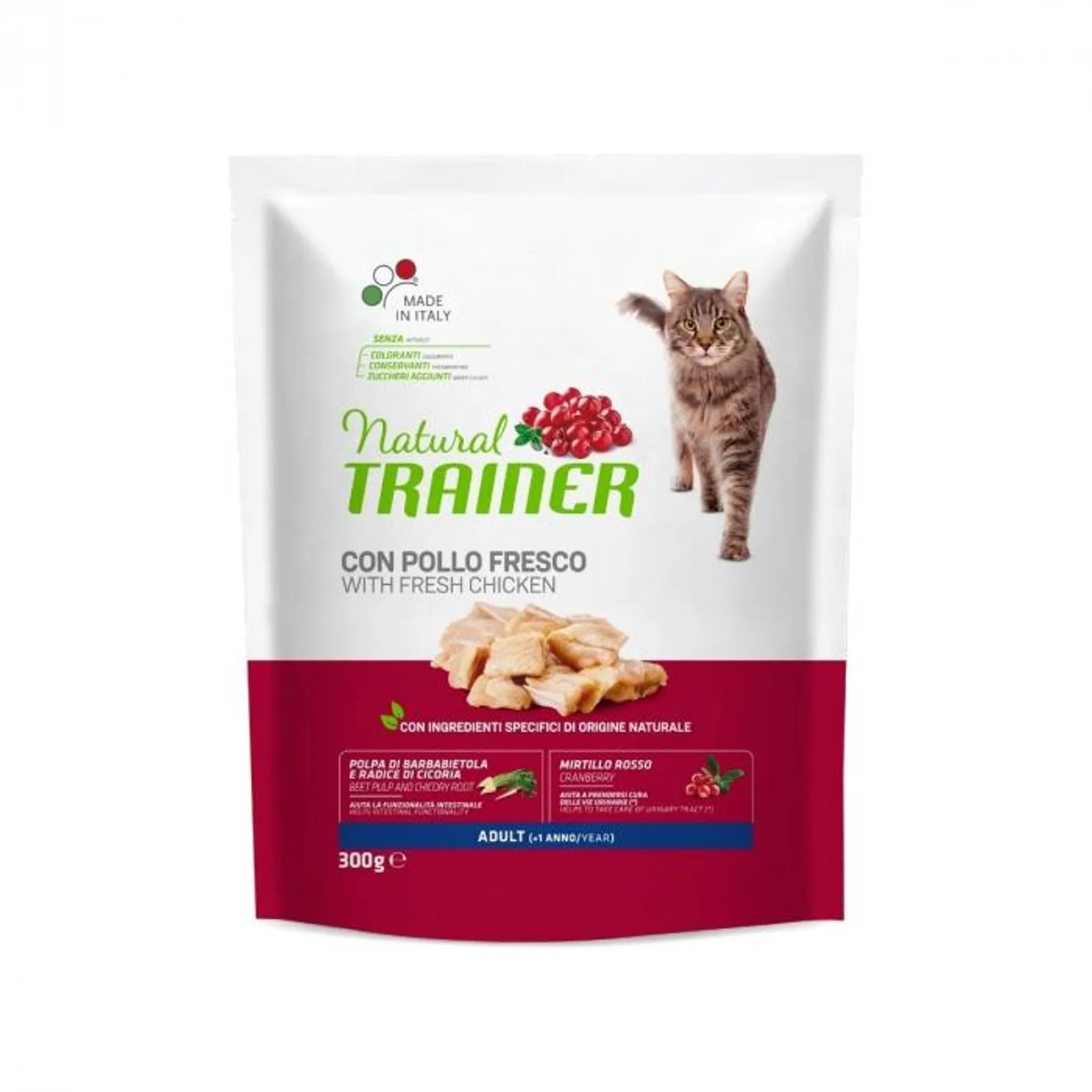 Natural Trainer Adult bocconcini per gatti Bustina 300g