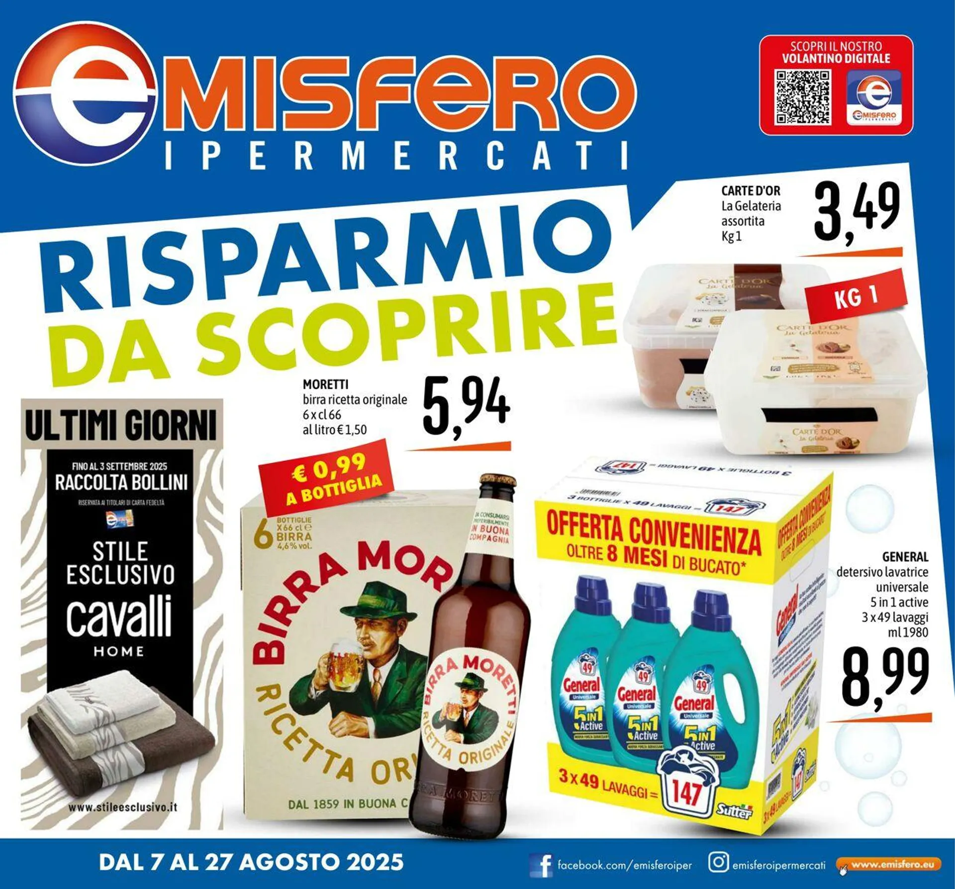 Emisfero Volantino attuale da 7 agosto a 27 agosto di 2025 - Pagina del volantino 1